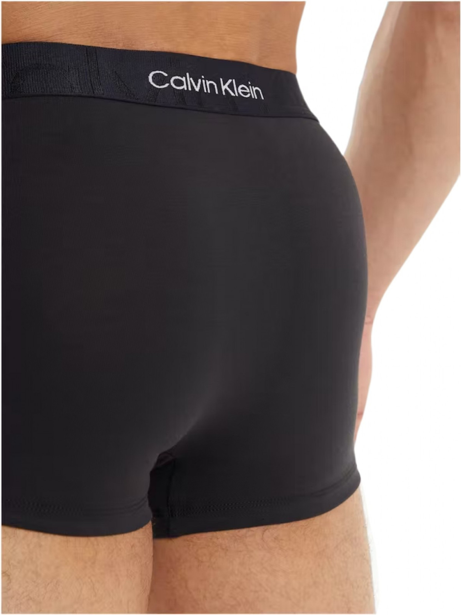 detail Calvin Klein pánské černé boxerky