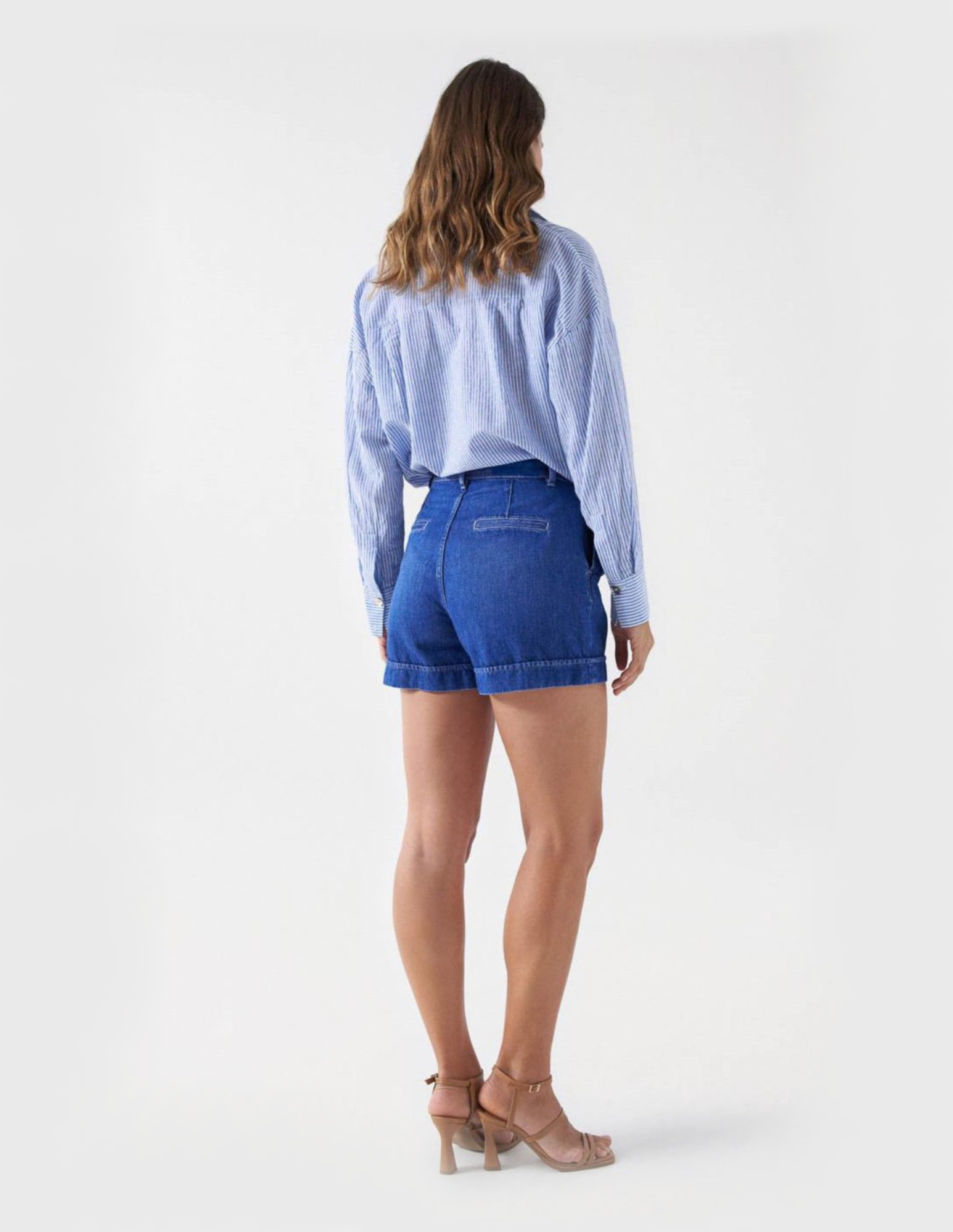 detail Salsa jeans dámské džínové šortky