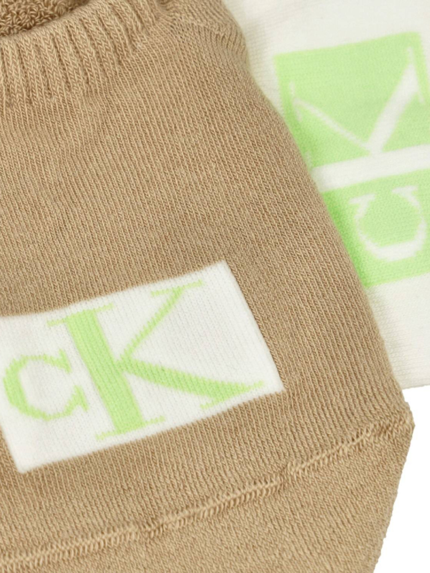 detail Calvin Klein dámské ponožky 2 pack