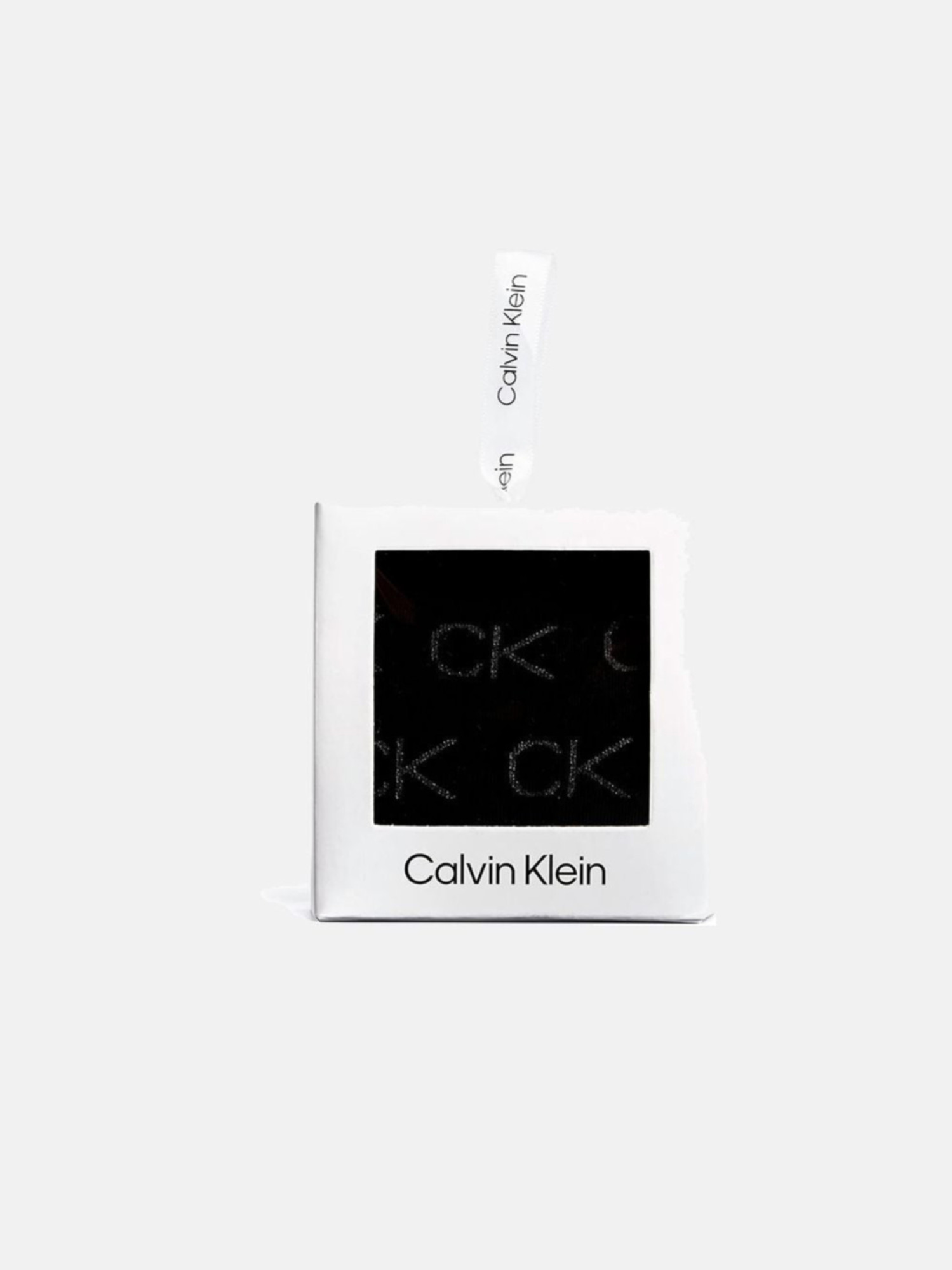 detail Calvin Klein dámské černé ponožky