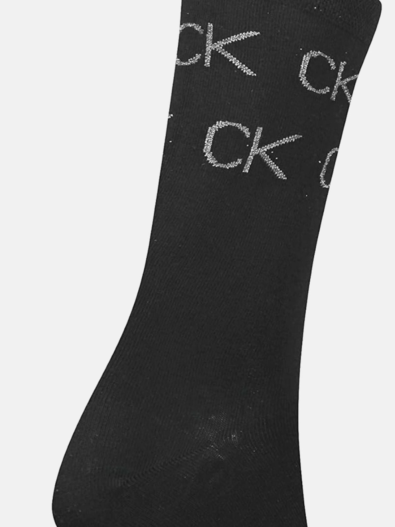 detail Calvin Klein dámské černé ponožky