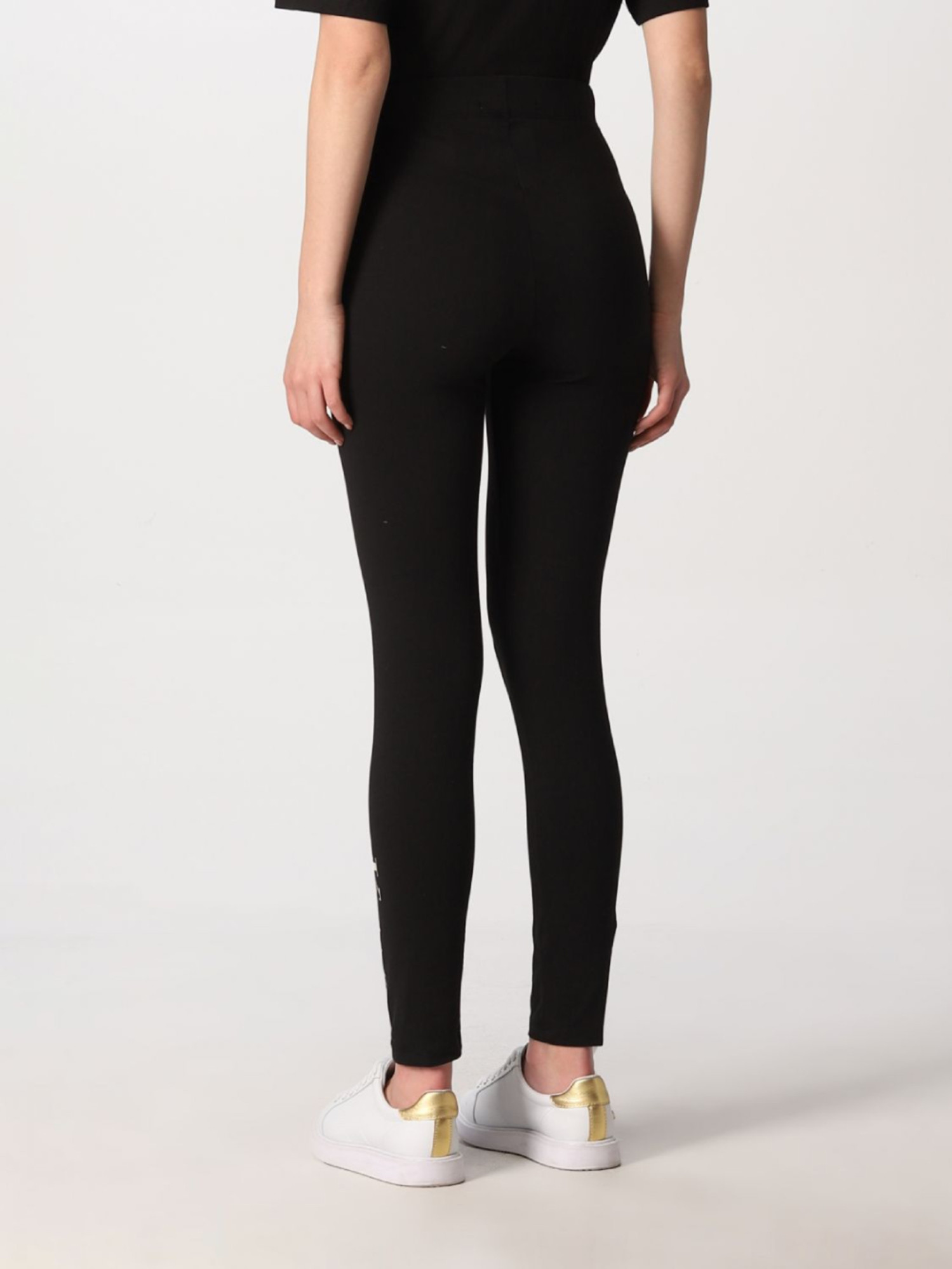 detail Calvin Klein dámské černé legíny