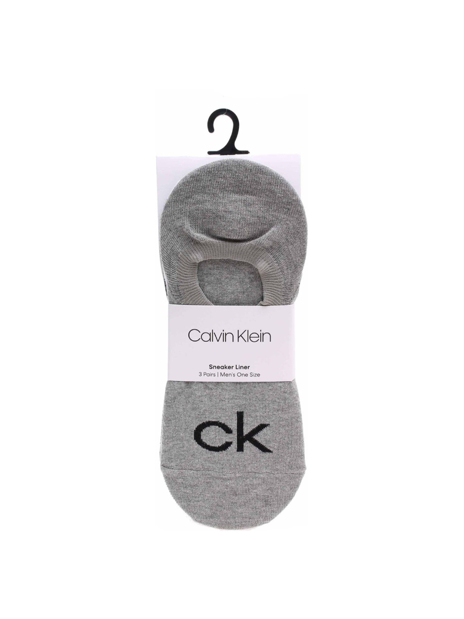 detail Calvin Klein pánské ponožky 3 pack