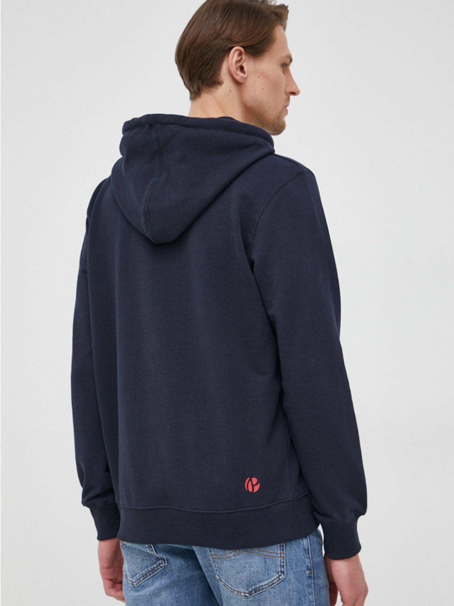 detail Pepe Jeans pánská tmavě modrá mikina Dardanus
