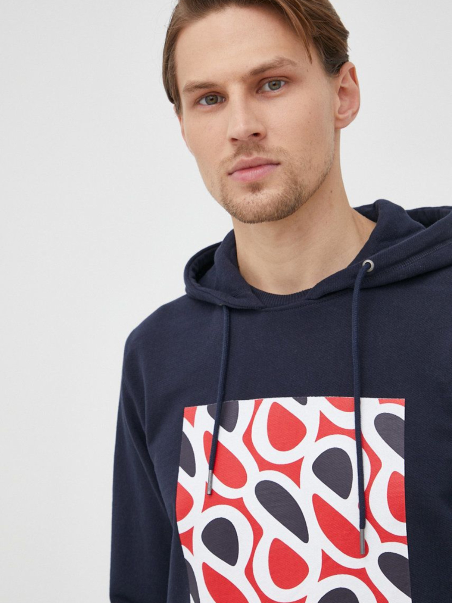 detail Pepe Jeans pánská tmavě modrá mikina Dardanus