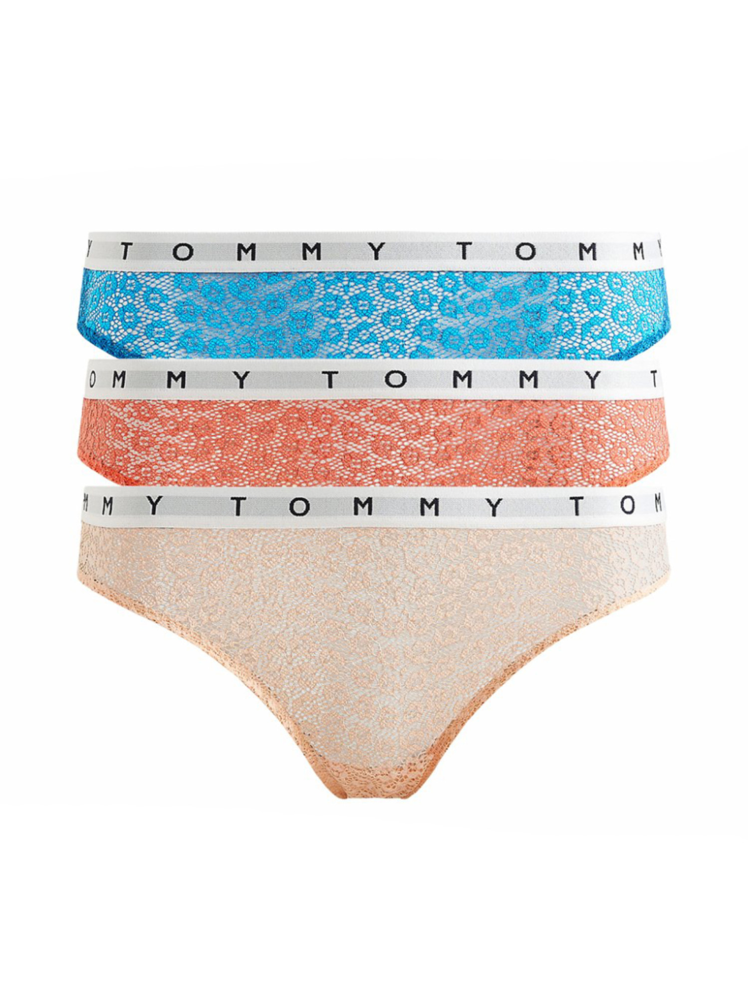 detail Tommy Hilfiger dámské brazilky 3 pack