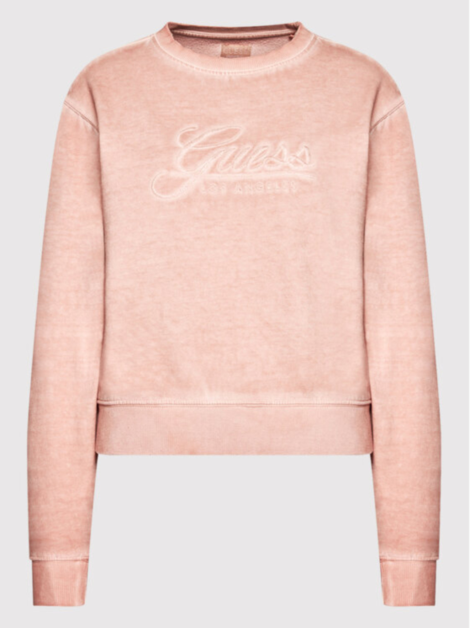 detail Guess dámská oranžová mikina