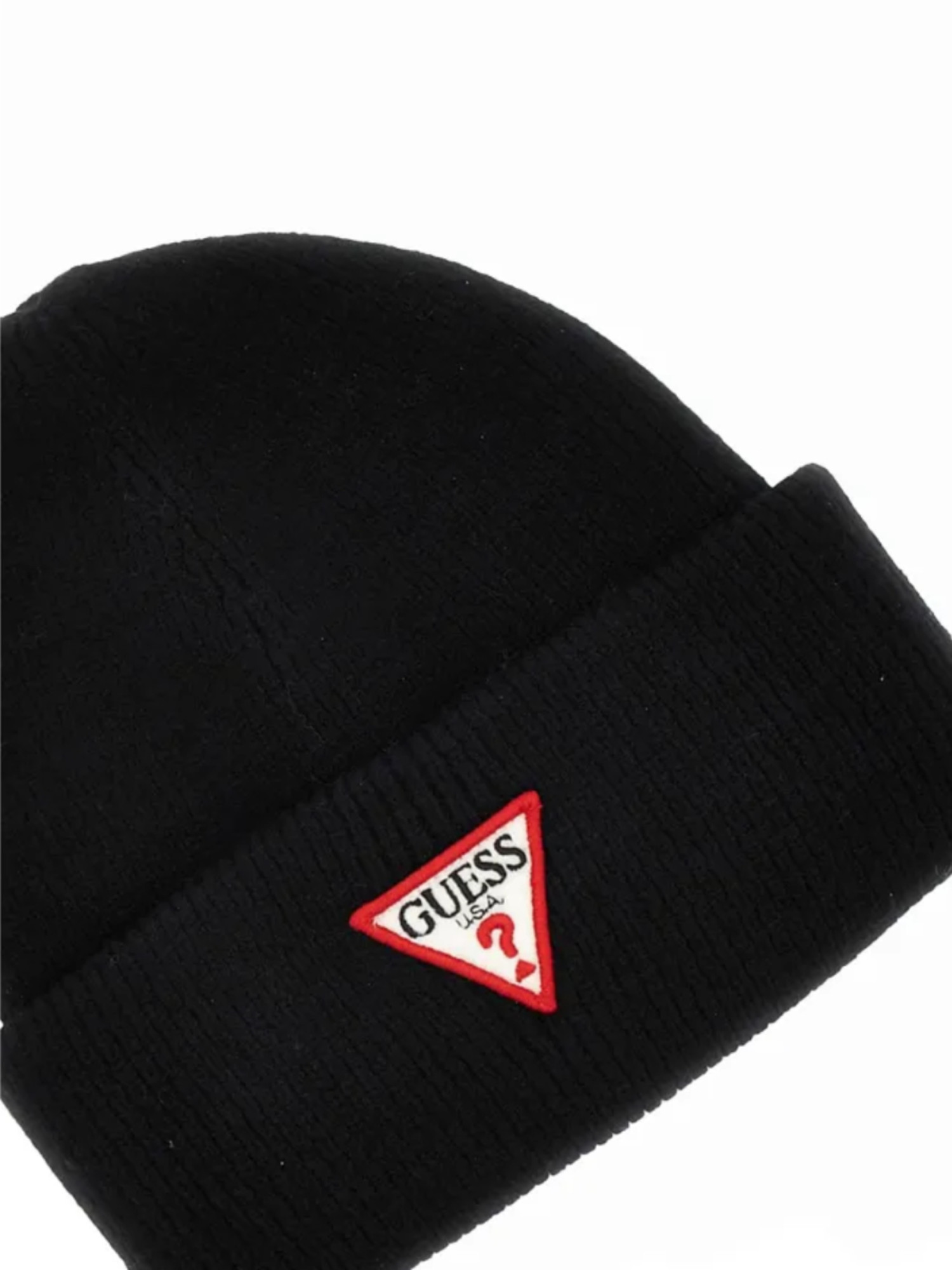 detail Guess unisex černá čepice