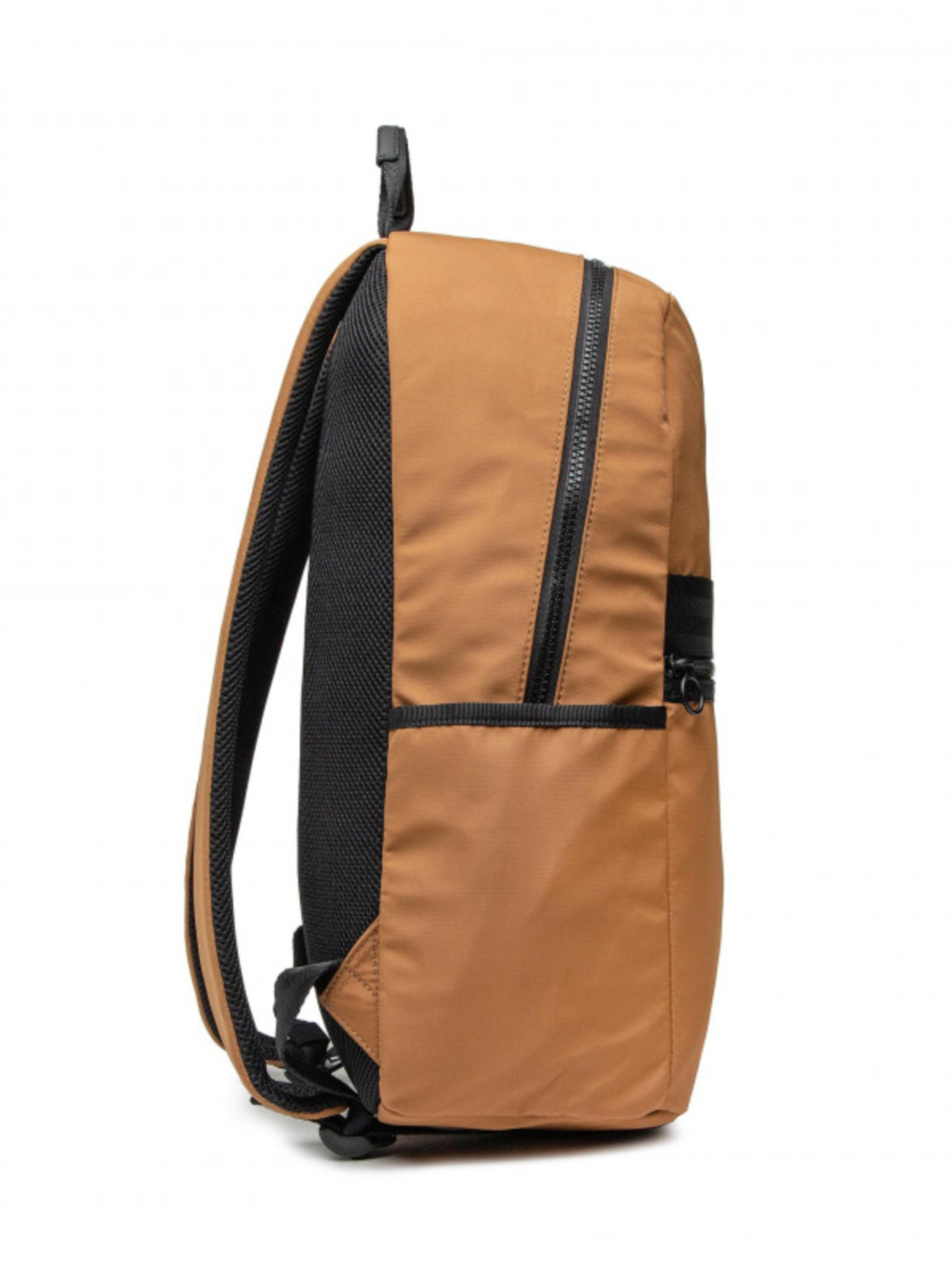 detail Tommy Hilfiger pánský hnědý batoh