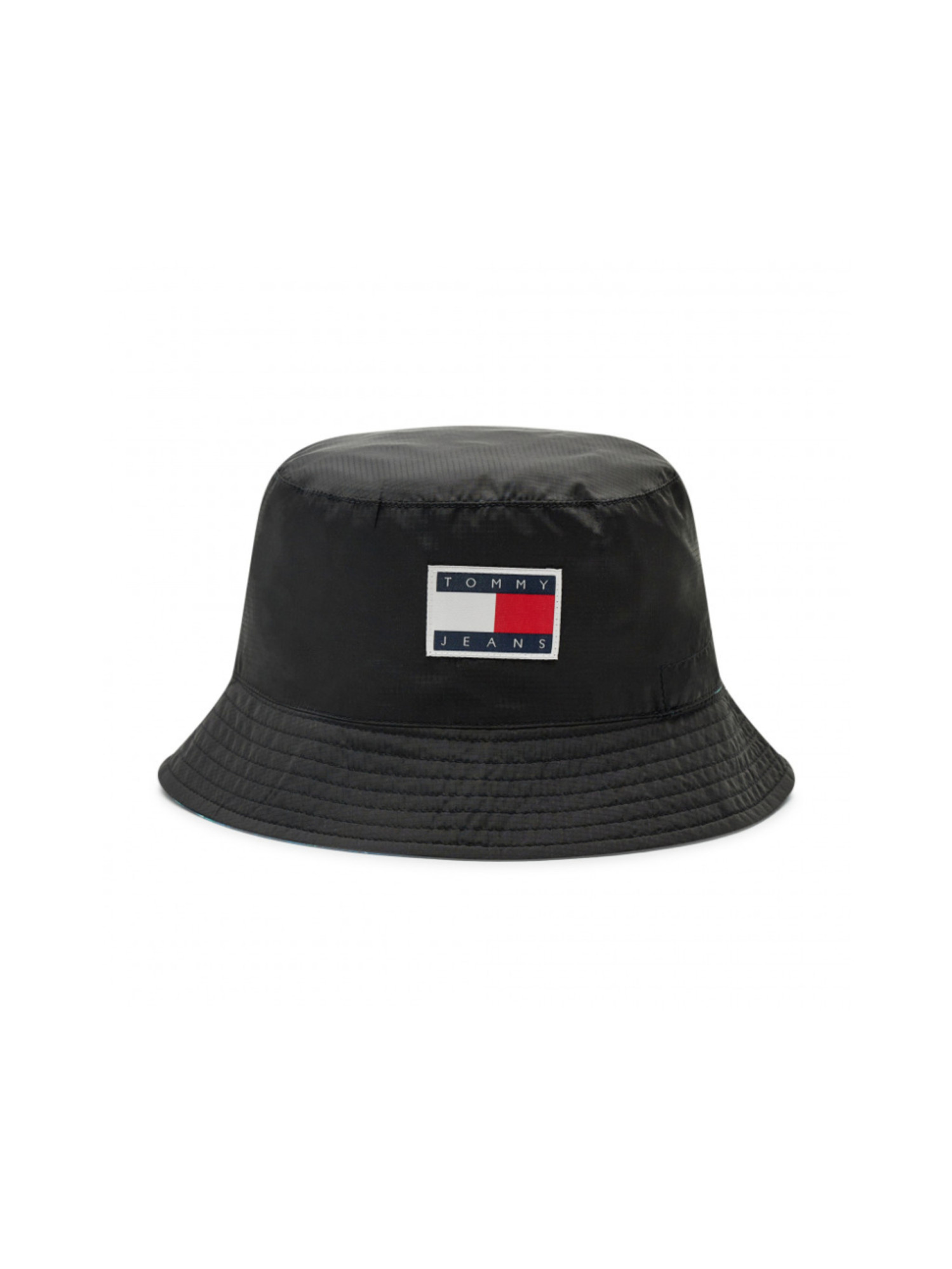 detail Tommy Jeans dámský oboustranný klobouk