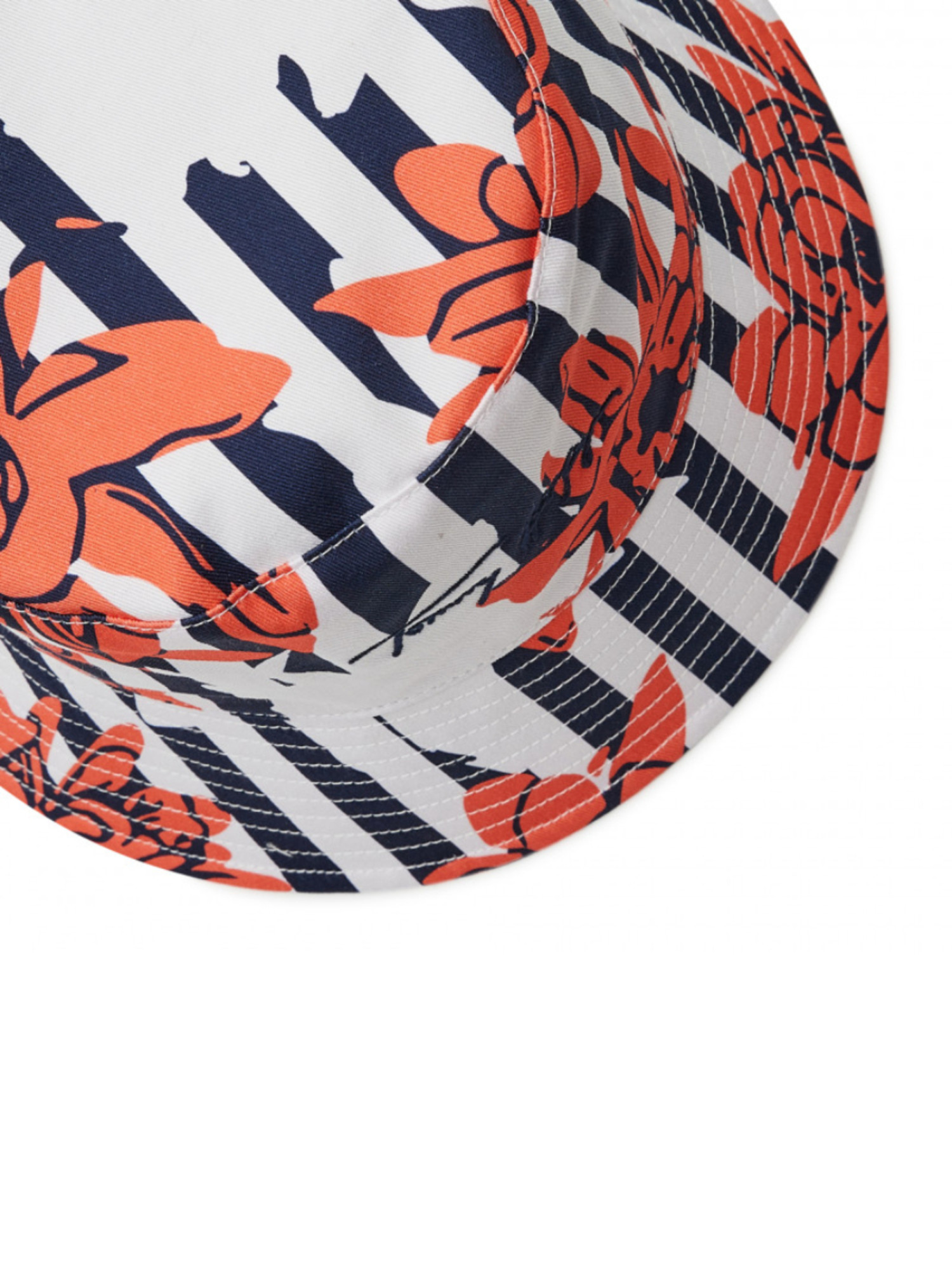 detail Tommy Hilfiger dámský vzorovaný klobouk