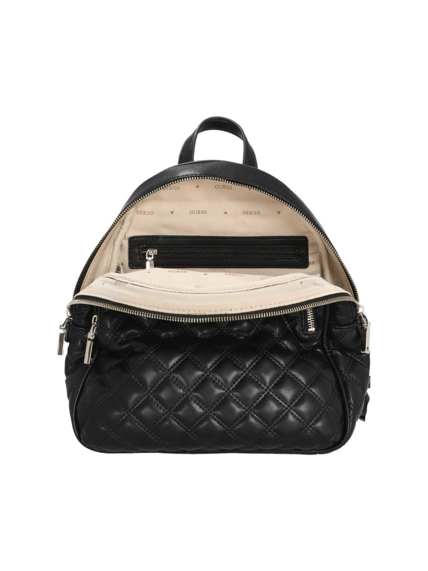 detail Guess dámský černý batoh