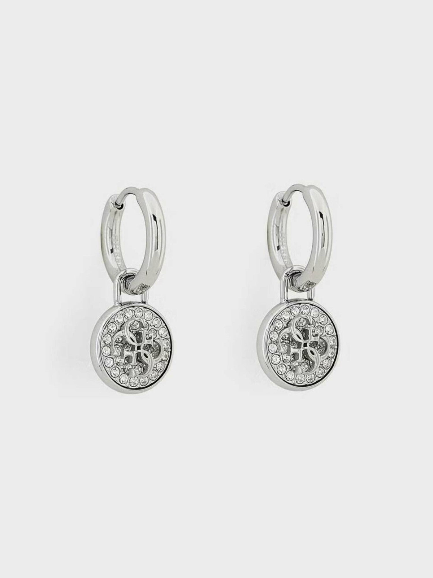 detail Guess dámské stříbrné náušnice