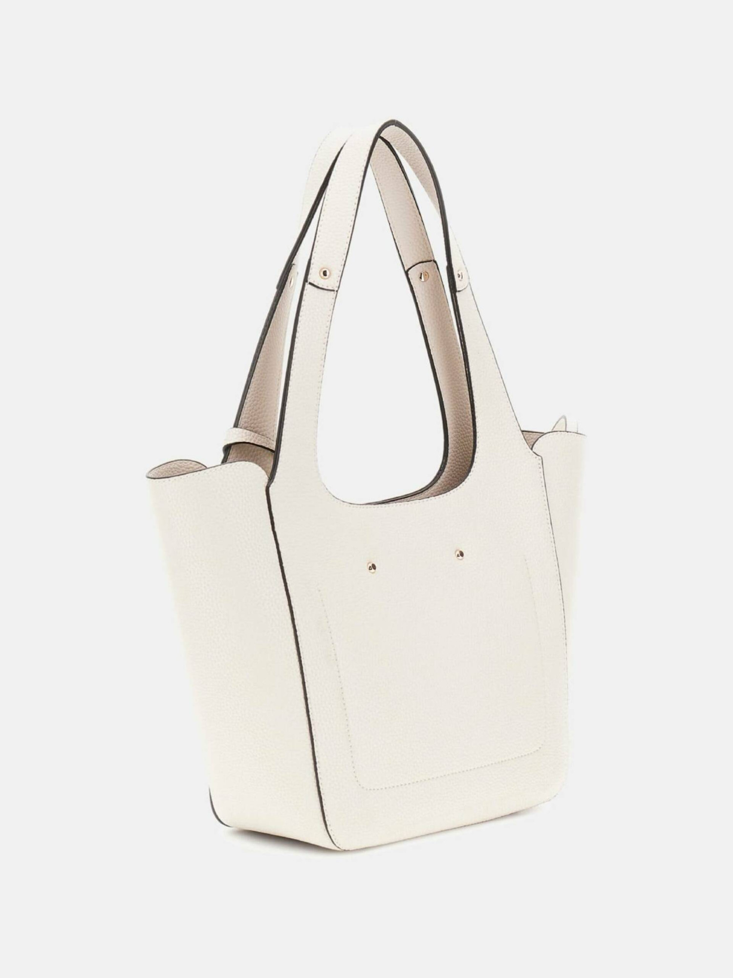 detail Guess dámská krémová kabelka