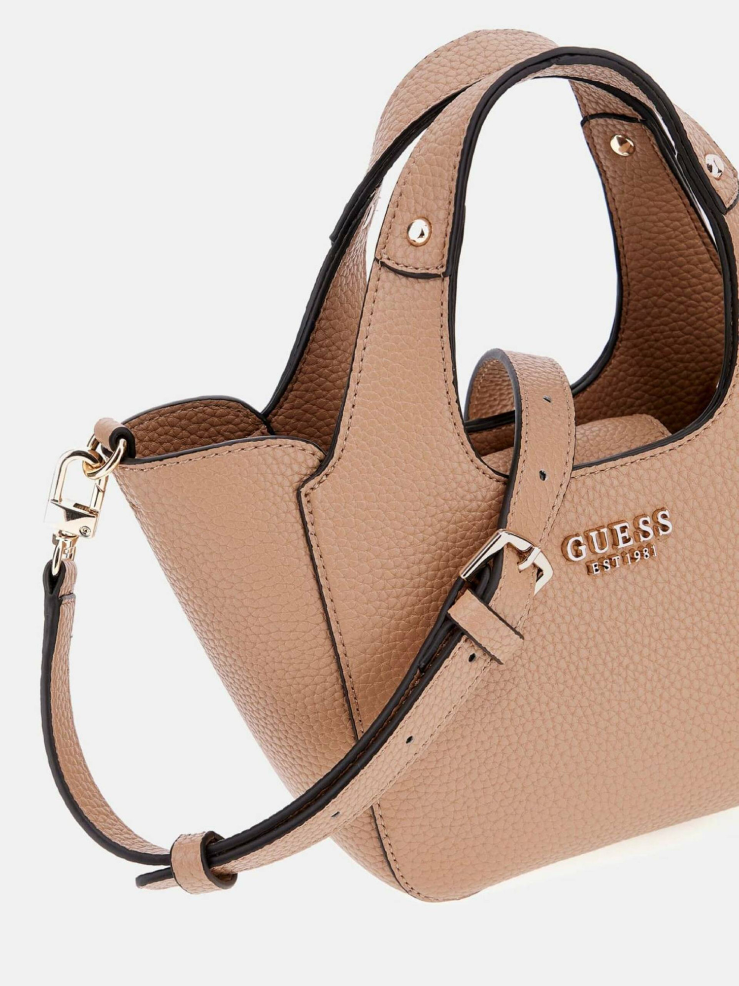 detail Guess dámská béžová kabelka