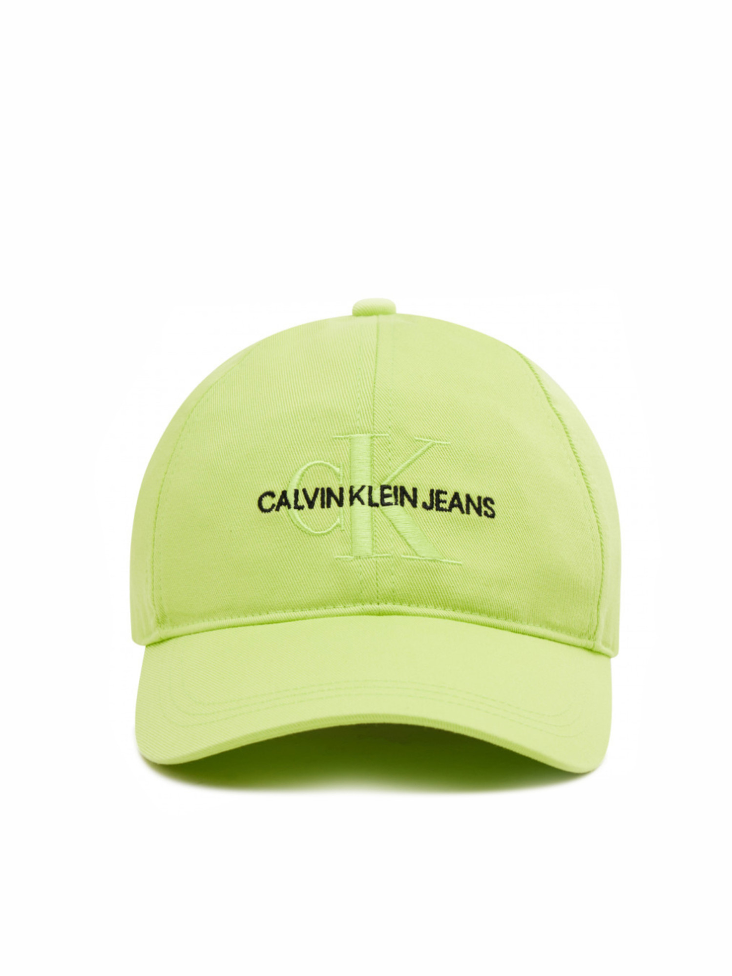 detail Calvin Klein pánská fosforová kšiltovka