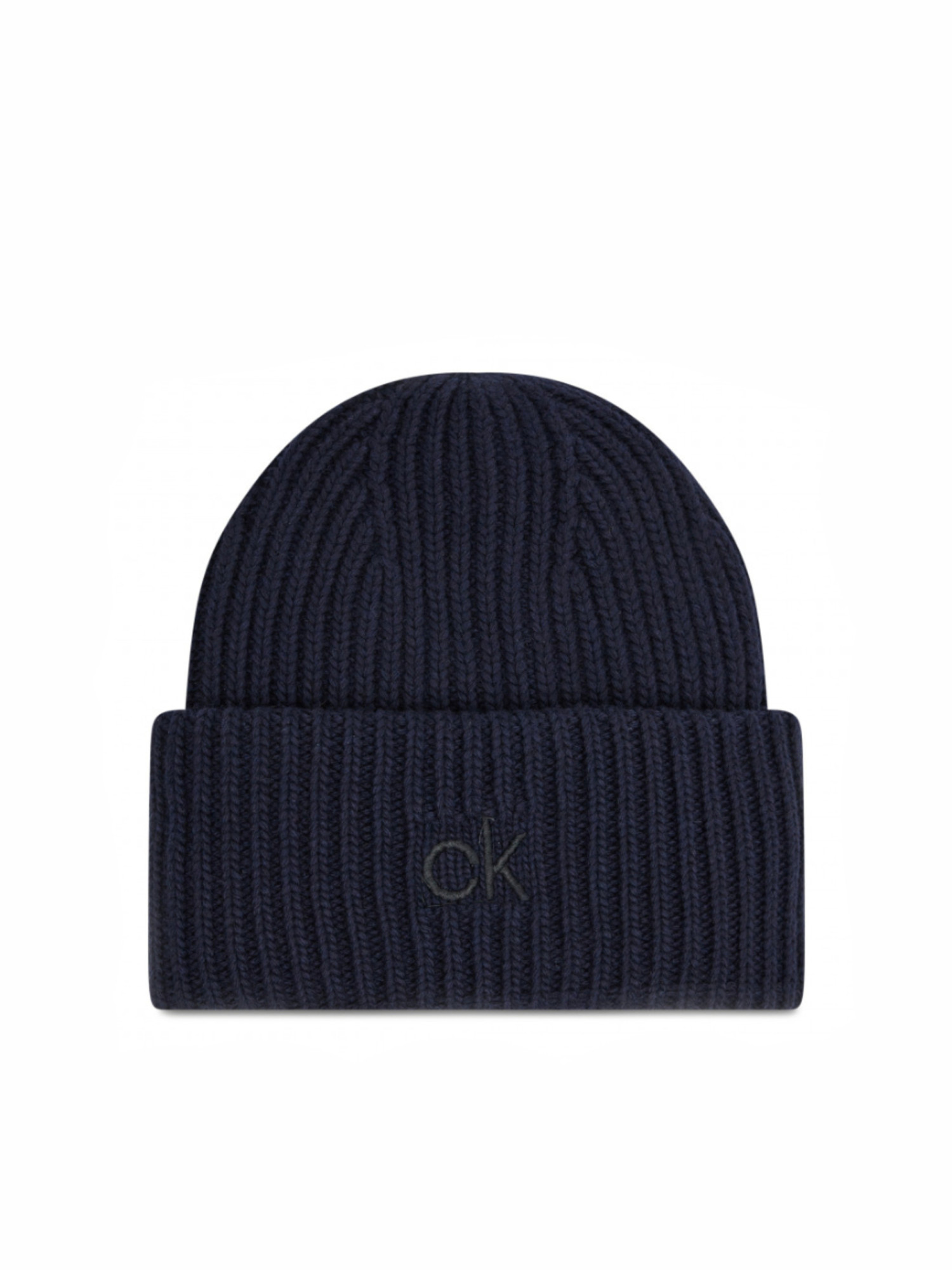 detail Calvin Klein pánská tmavě modrá čepice