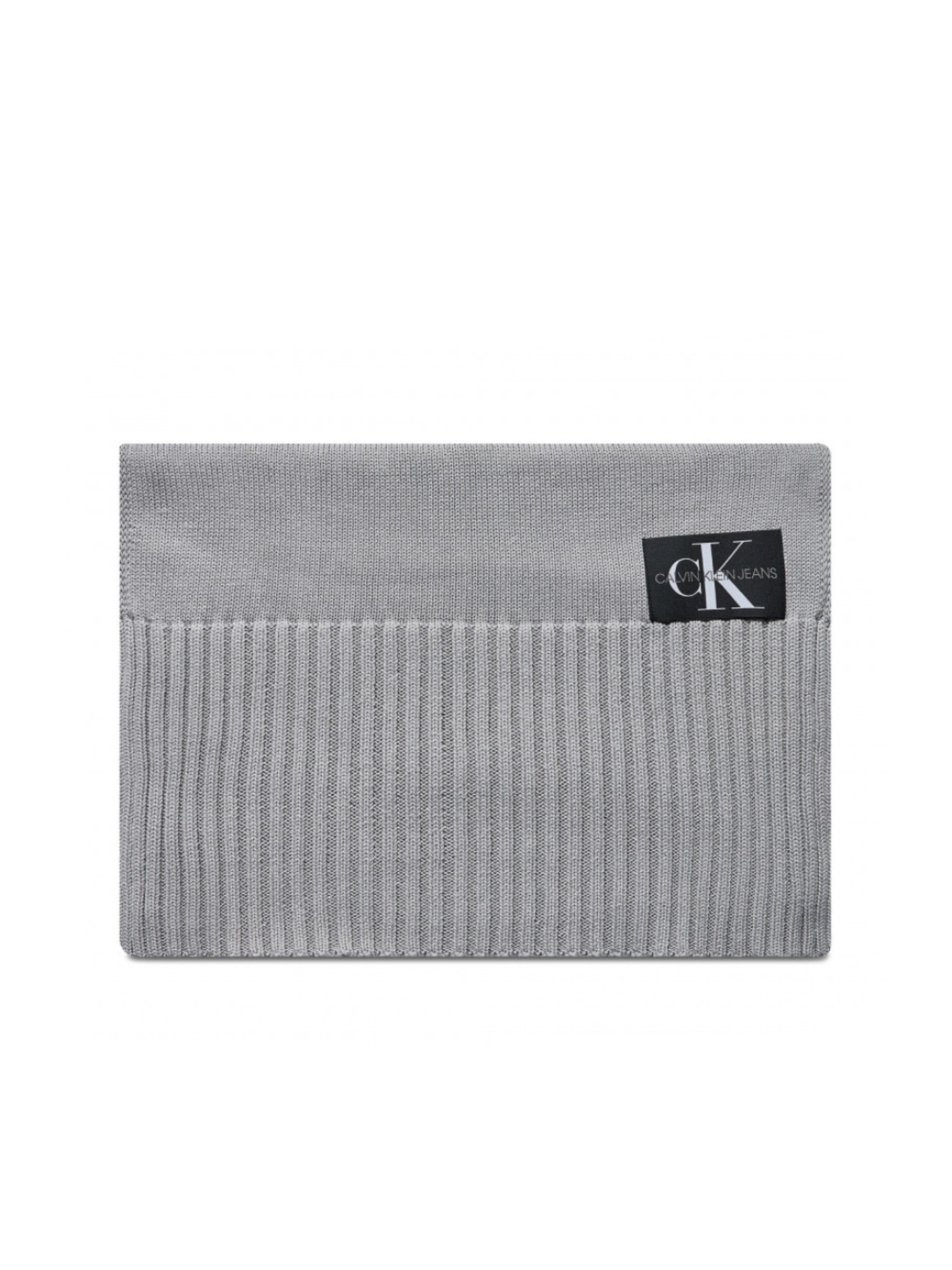 detail Calvin Klein pánská šedá šála