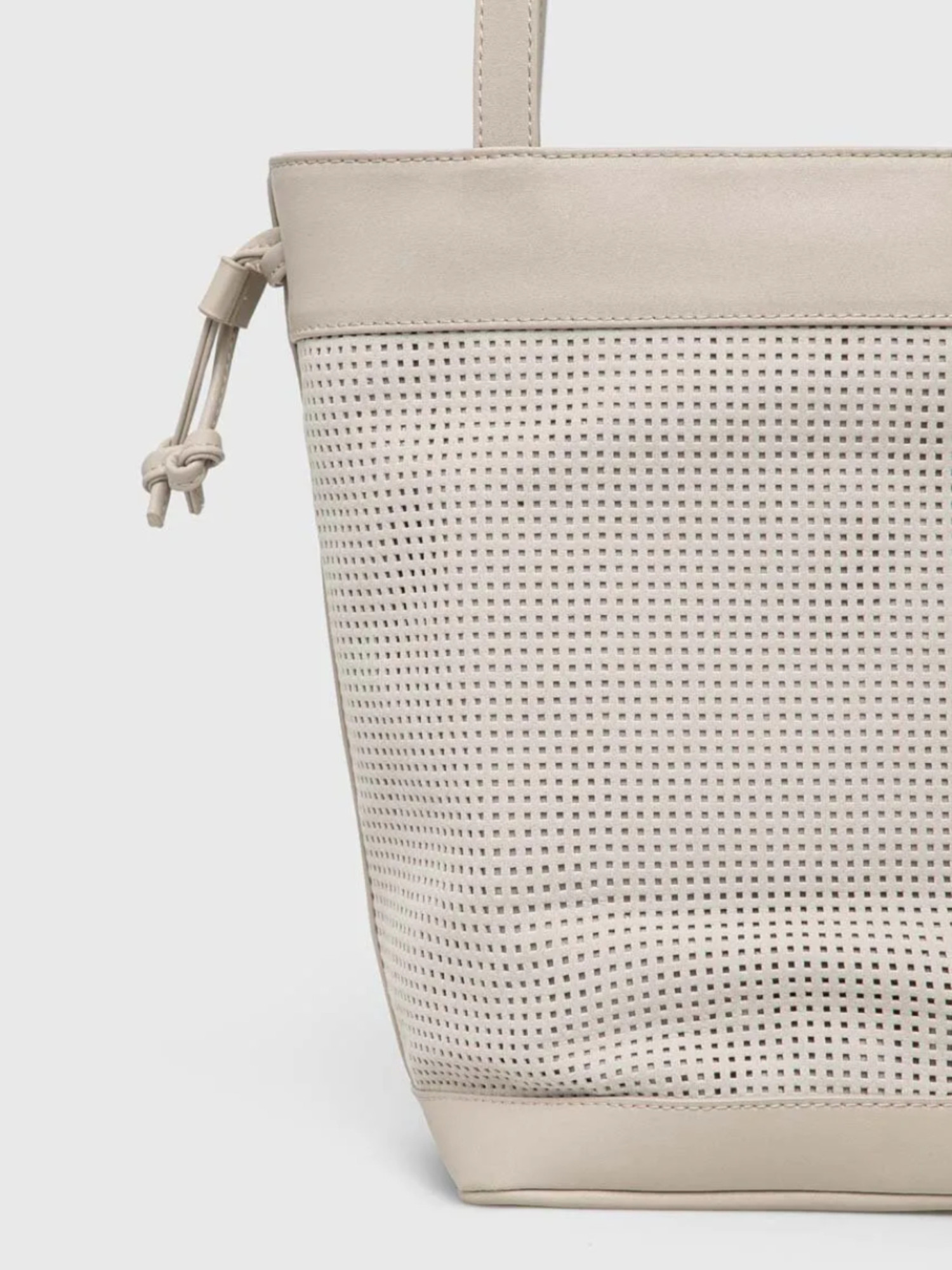 detail Calvin Klein dámská béžová kabelka
