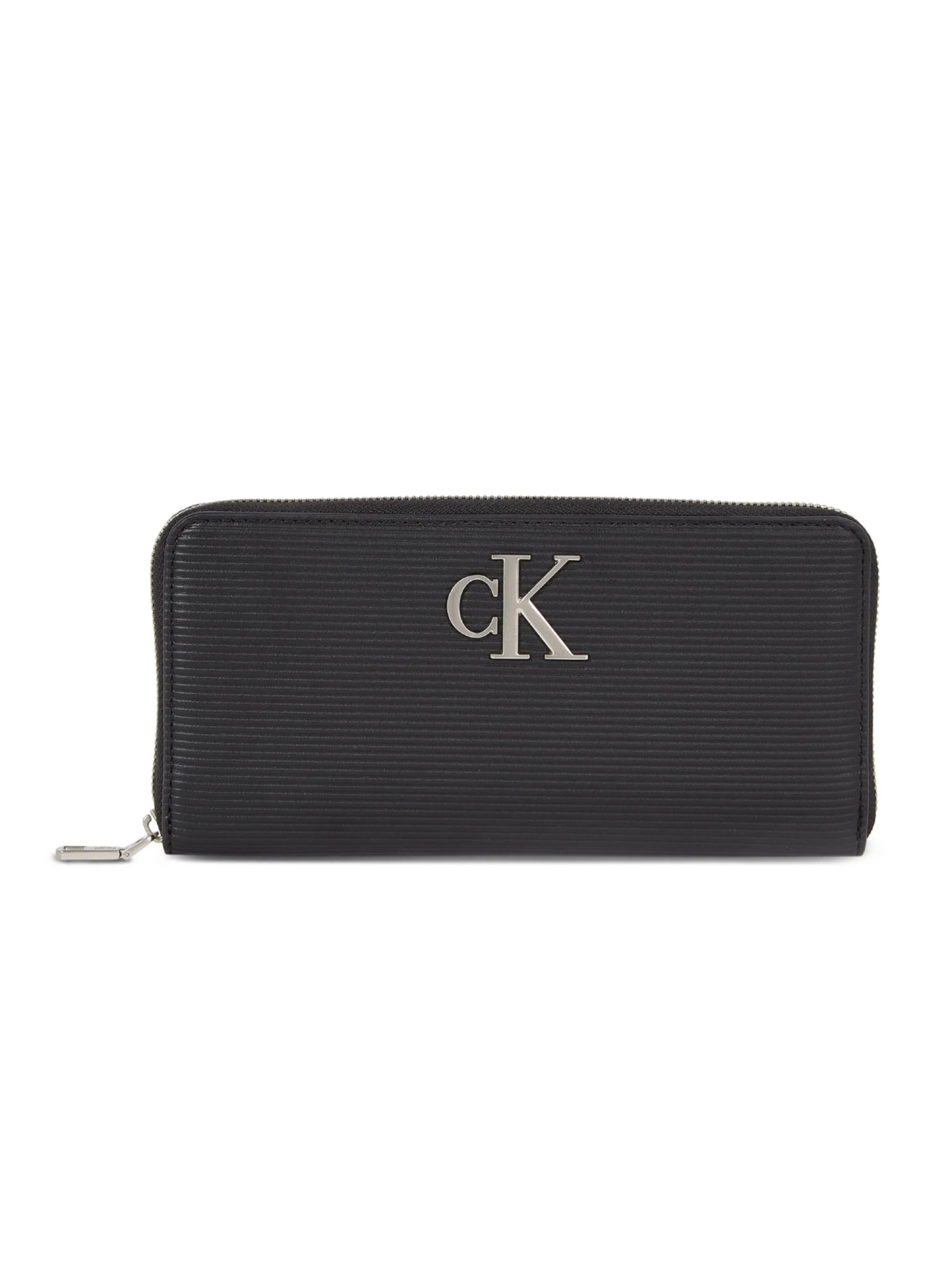 detail Calvin Klein dámská černá peněženka