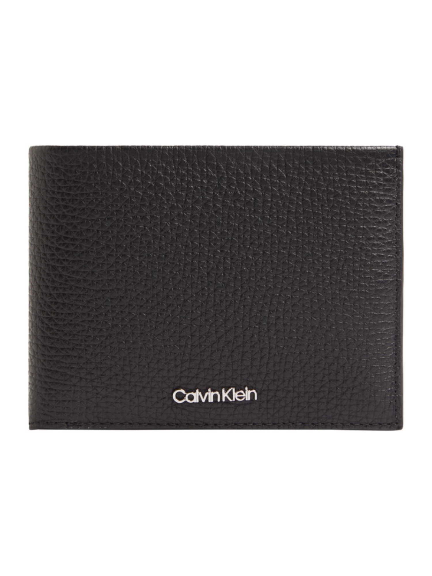 detail Calvin Klein pánská černá peněženka