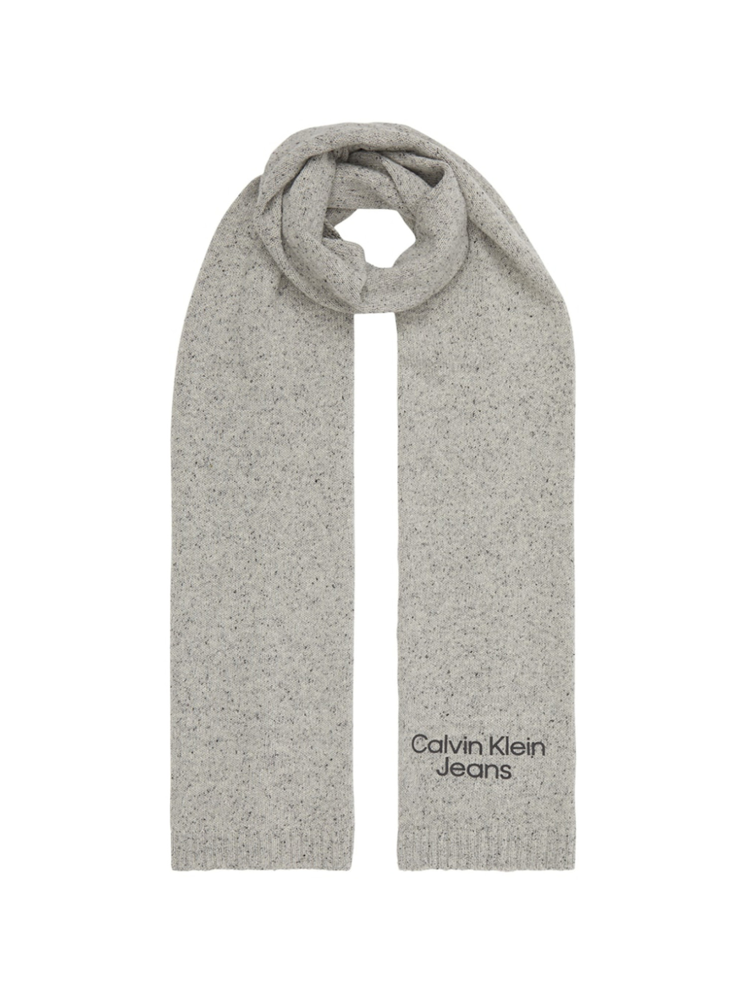 detail Calvin Klein pánská šedá šála