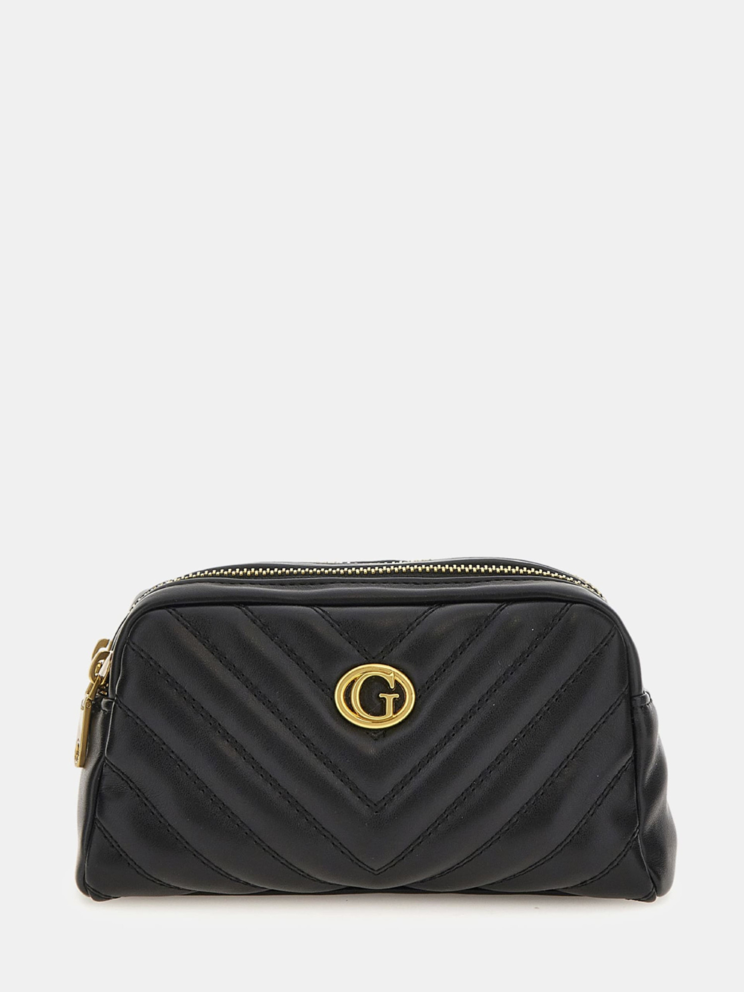 detail Guess dámská černá kosmetická taštička