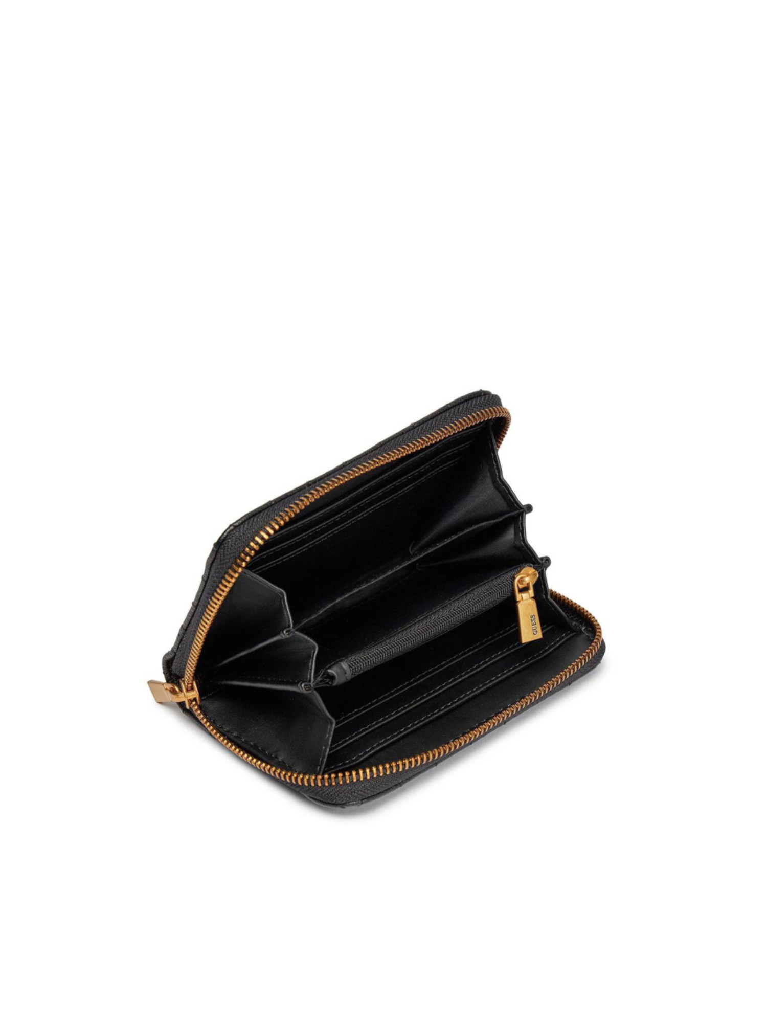 detail Guess dámská černá peněženka