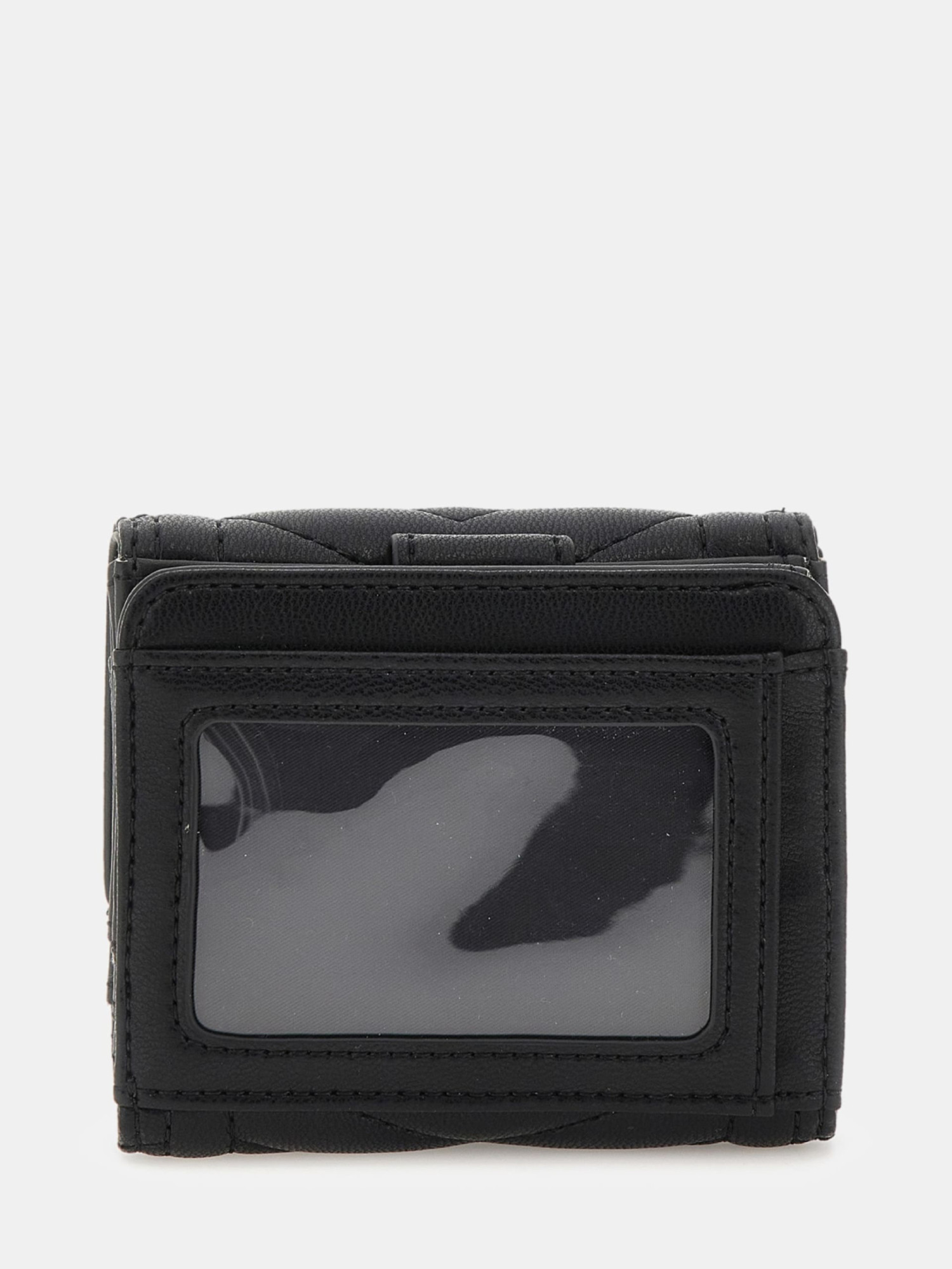 detail Guess dámská černá mini peněženka