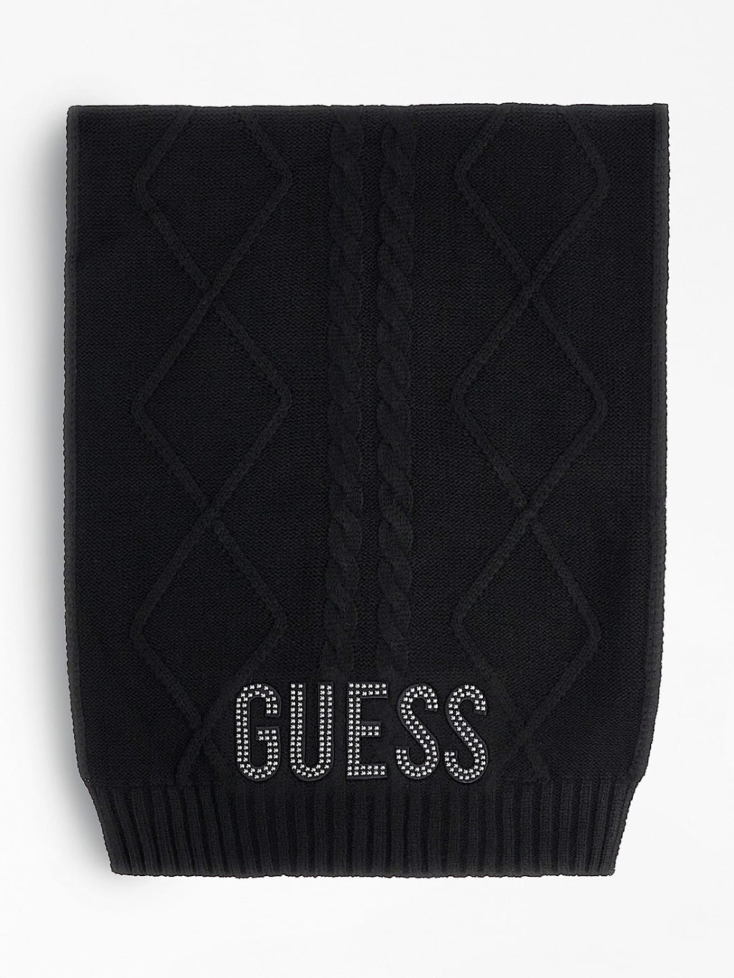 detail Guess dámská černá šála