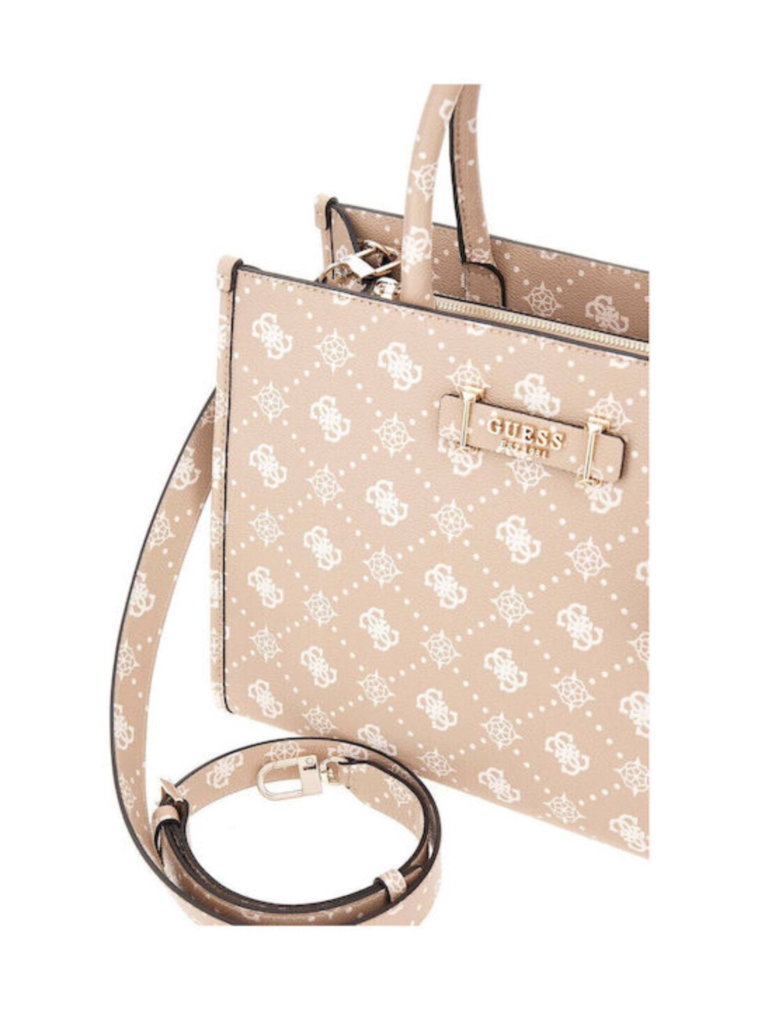 detail Guess dámská béžová kabelka