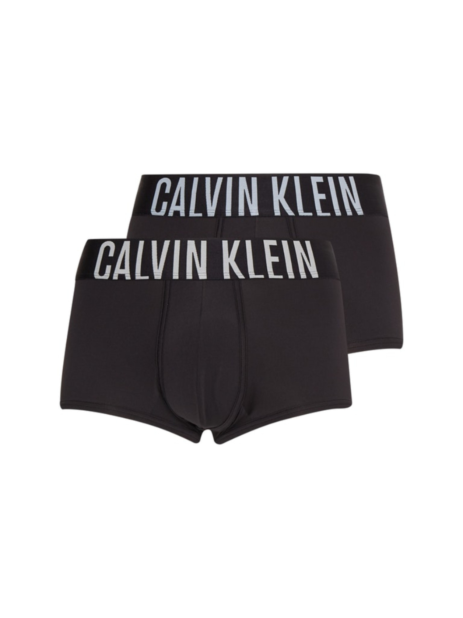 detail Calvin Klein pánské černé boxerky 2 pack