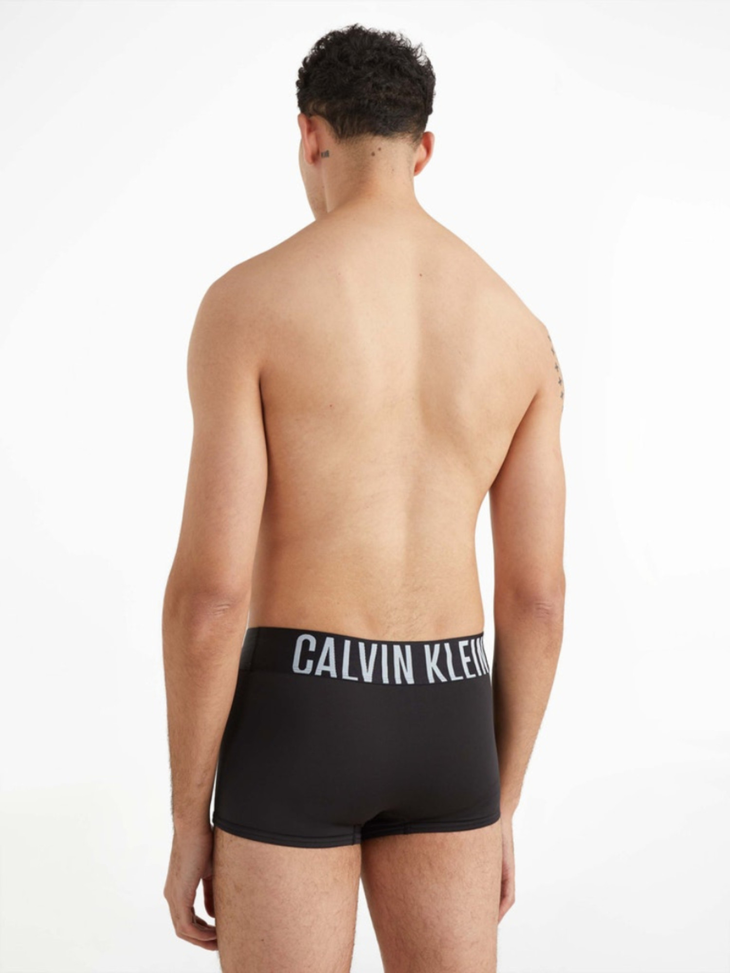 detail Calvin Klein pánské černé boxerky 2 pack