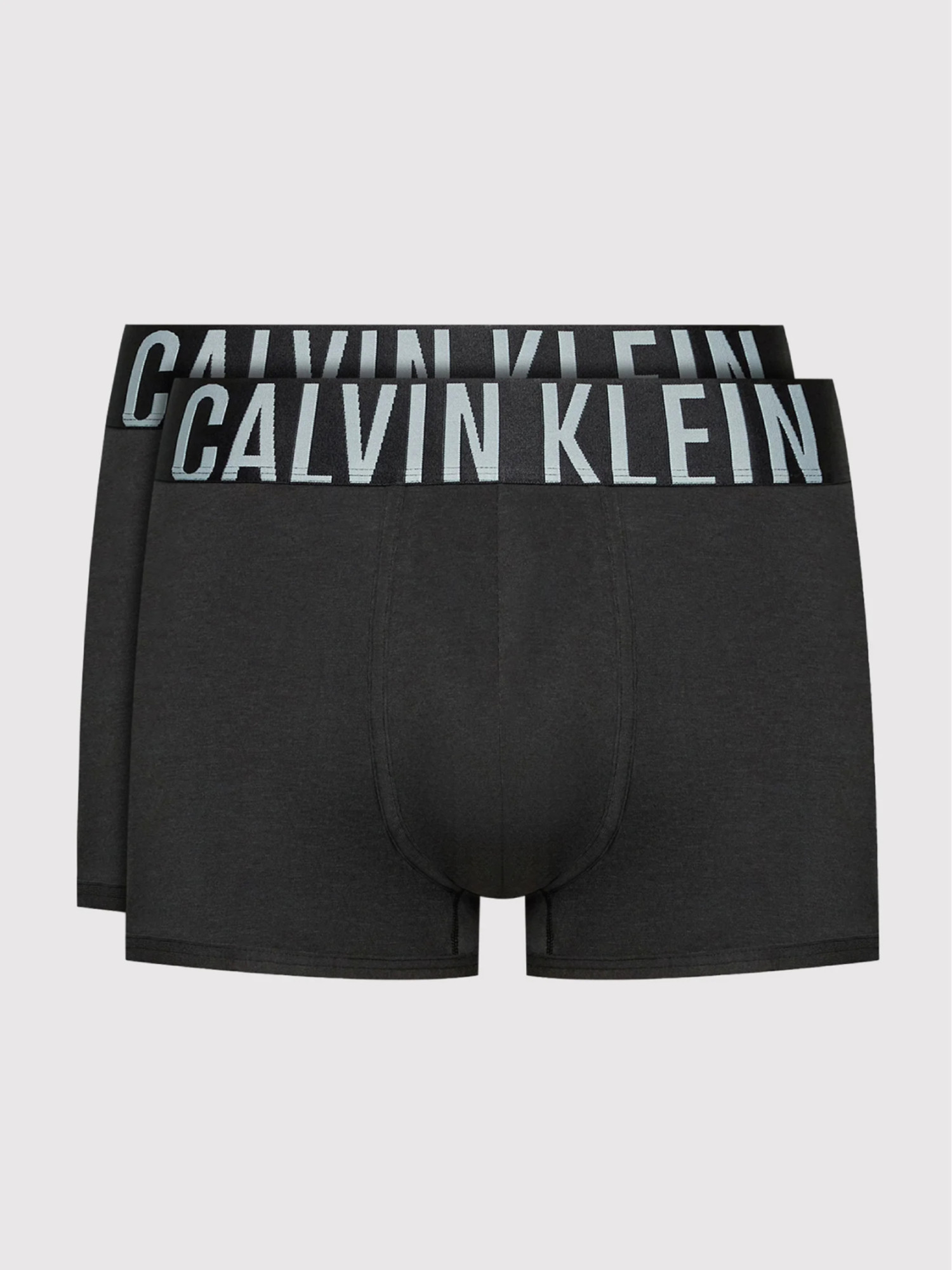 detail Calvin Klein pánské černé boxerky 2 pack