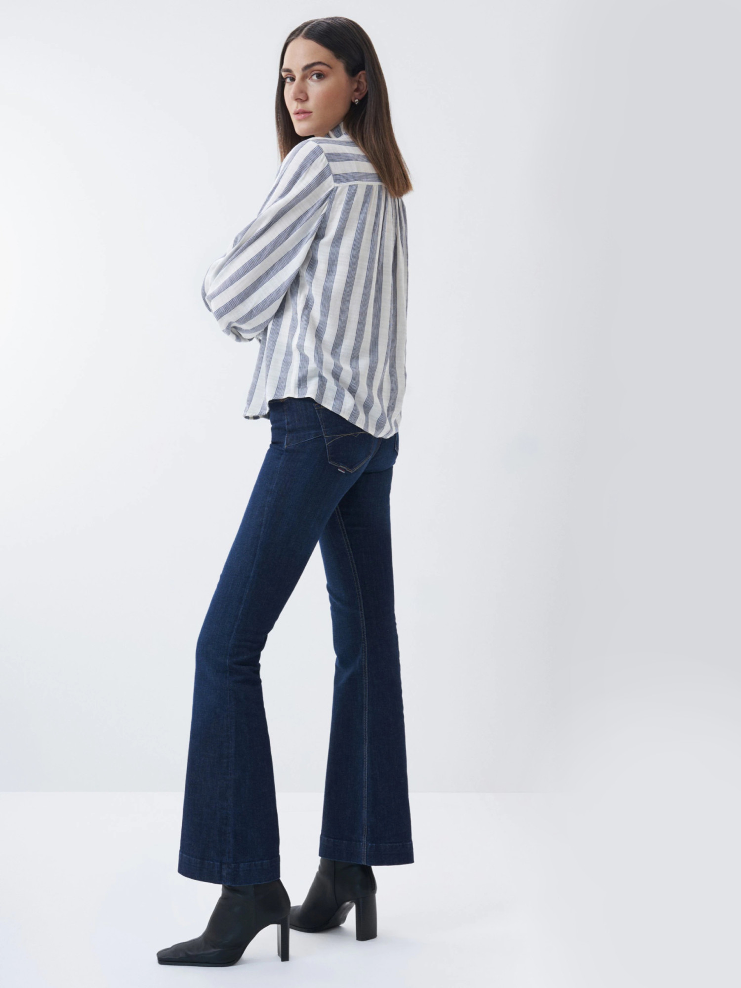 detail Salsa dámská pruhovaná halenka