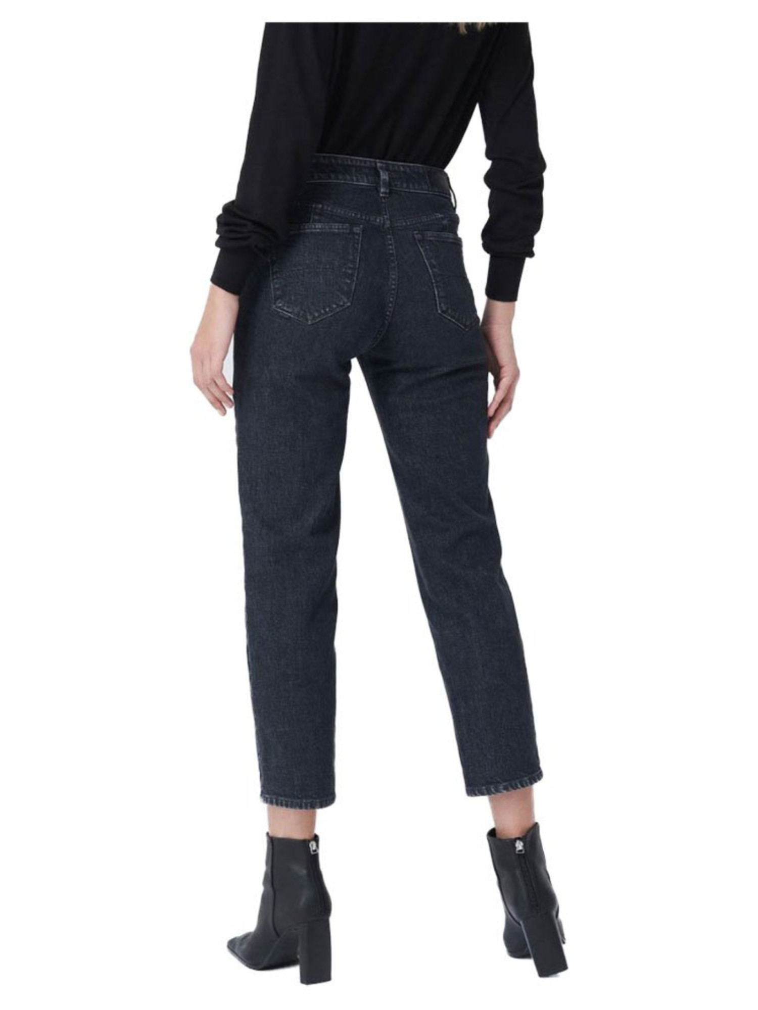 detail Salsa Jeans dámské černé džíny