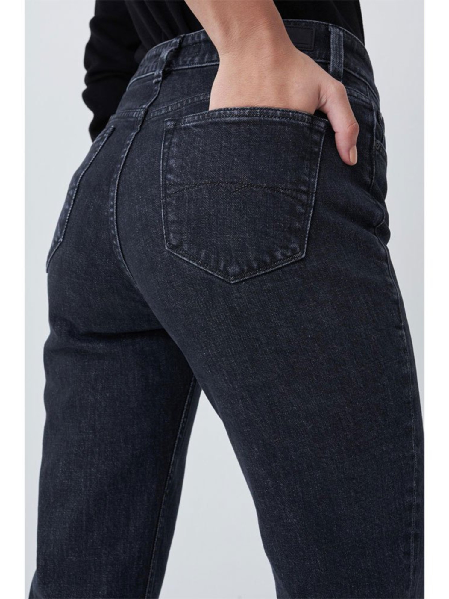 detail Salsa Jeans dámské černé džíny