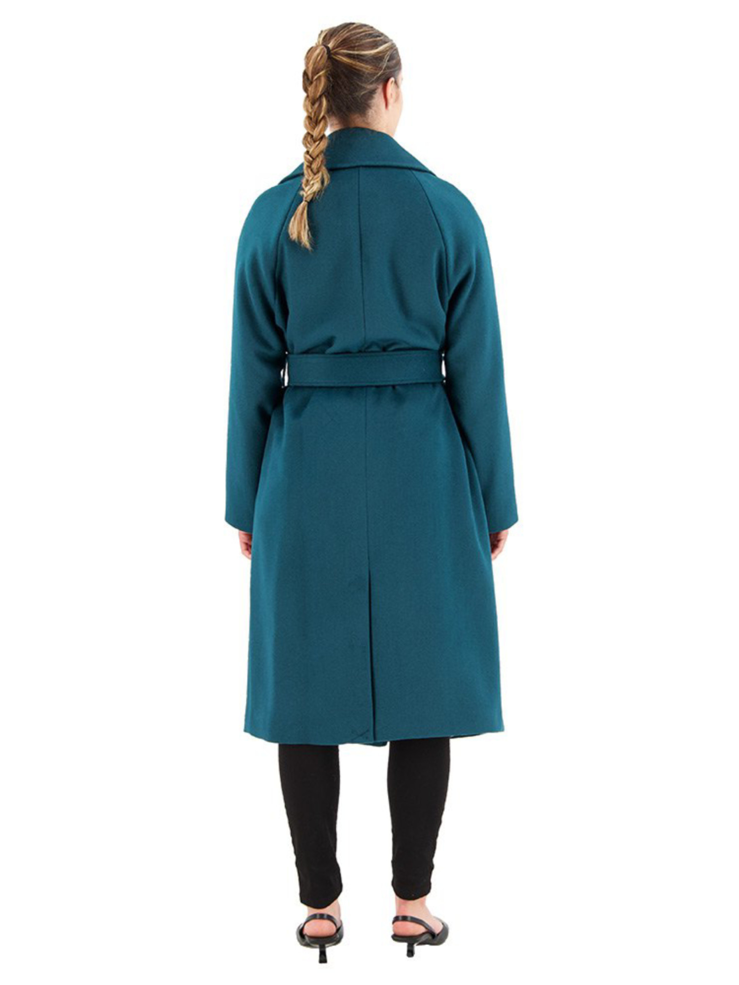 detail Salsa Jeans dámský tmavě zelený kabát