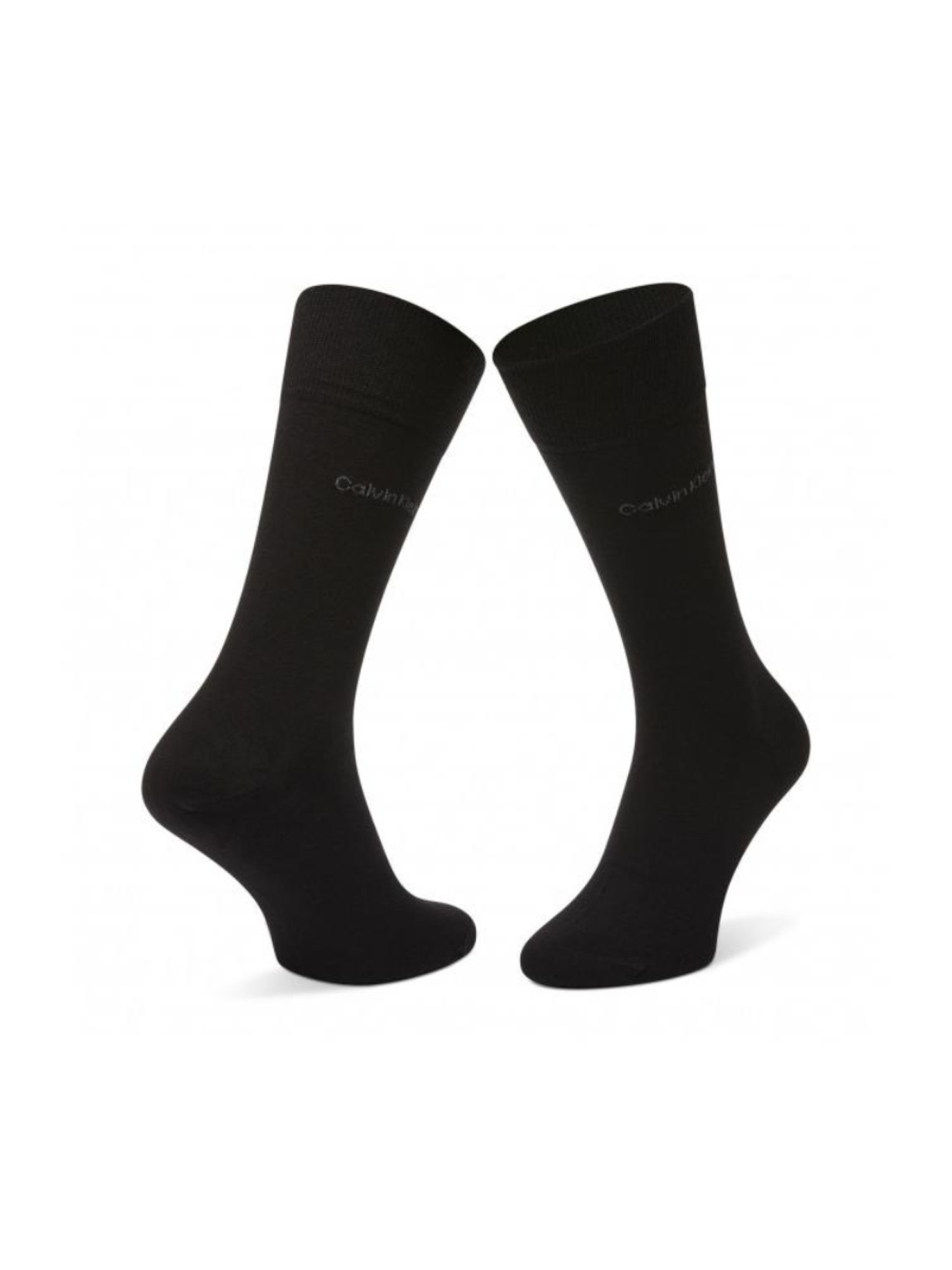 detail Calvin Klein pánské černé ponožky 3pack