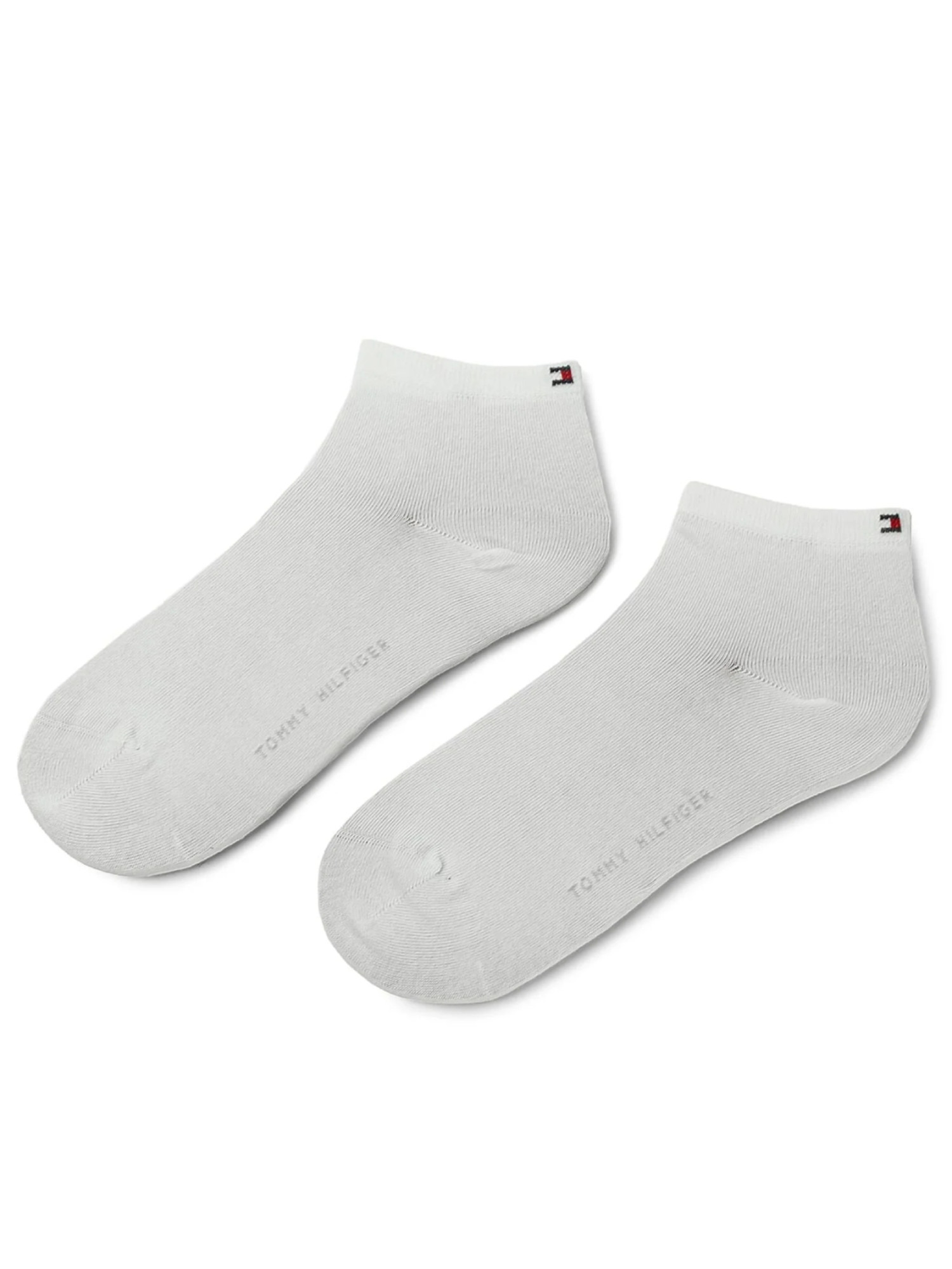 detail Tommy Hilfiger dámské bílé ponožky 2 pack