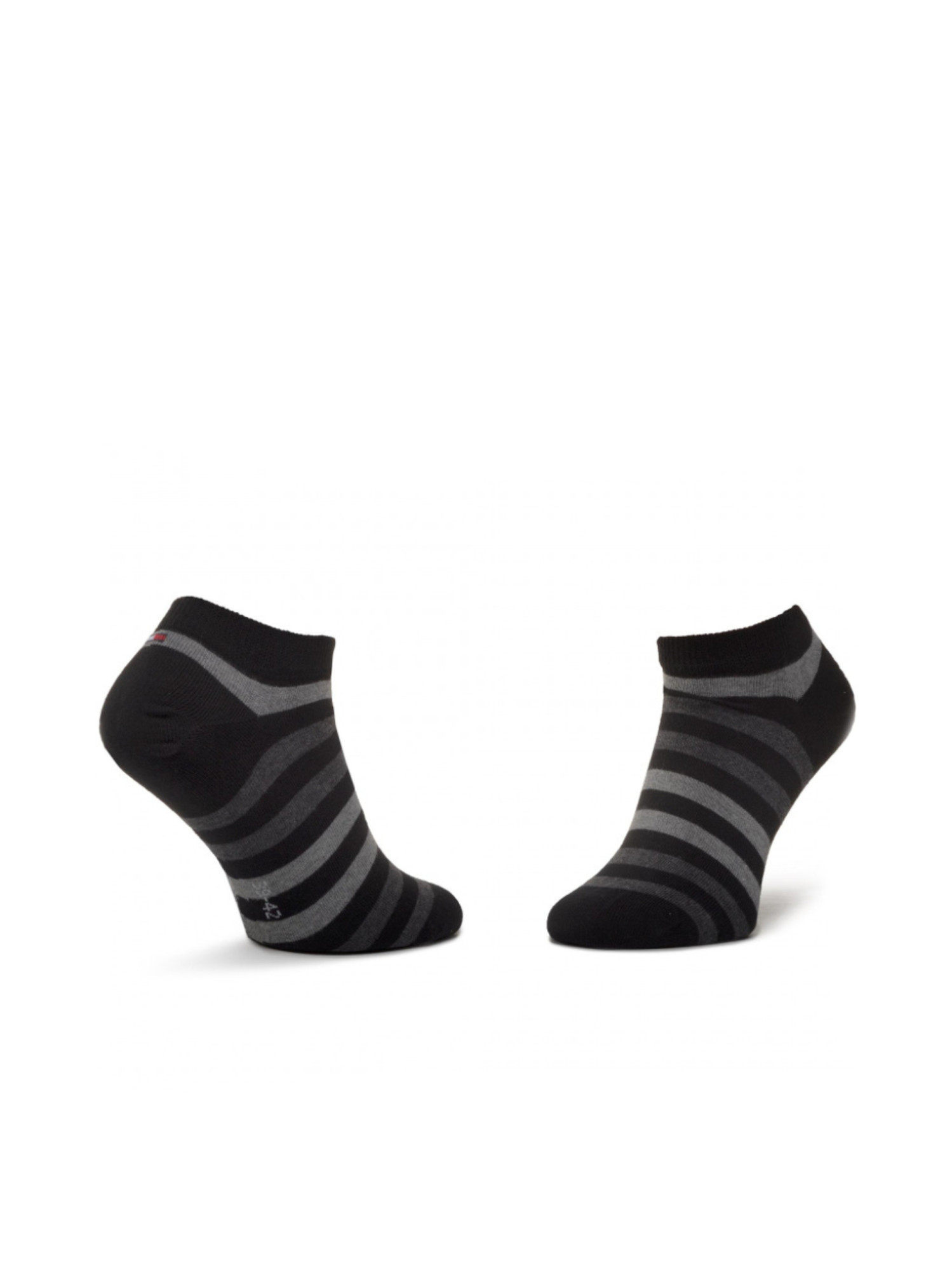 detail Tommy Hilfiger pánské černé ponožky 2 pack