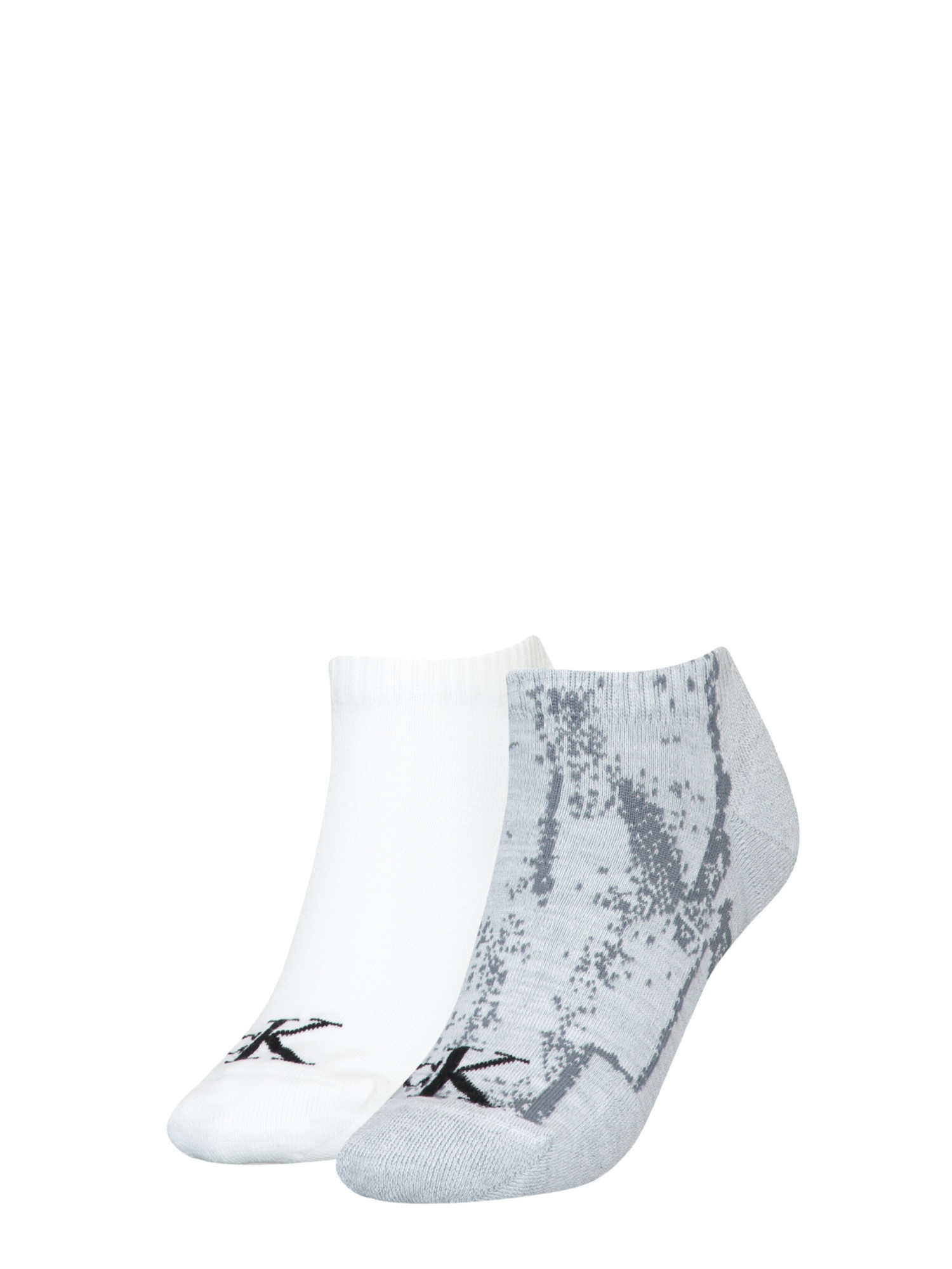 detail Calvin Klein dámské ponožky 2 pack