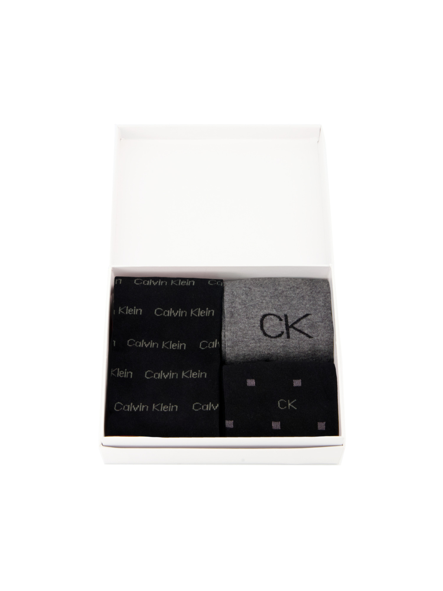 detail Calvin Klein dámské ponožky 3pack
