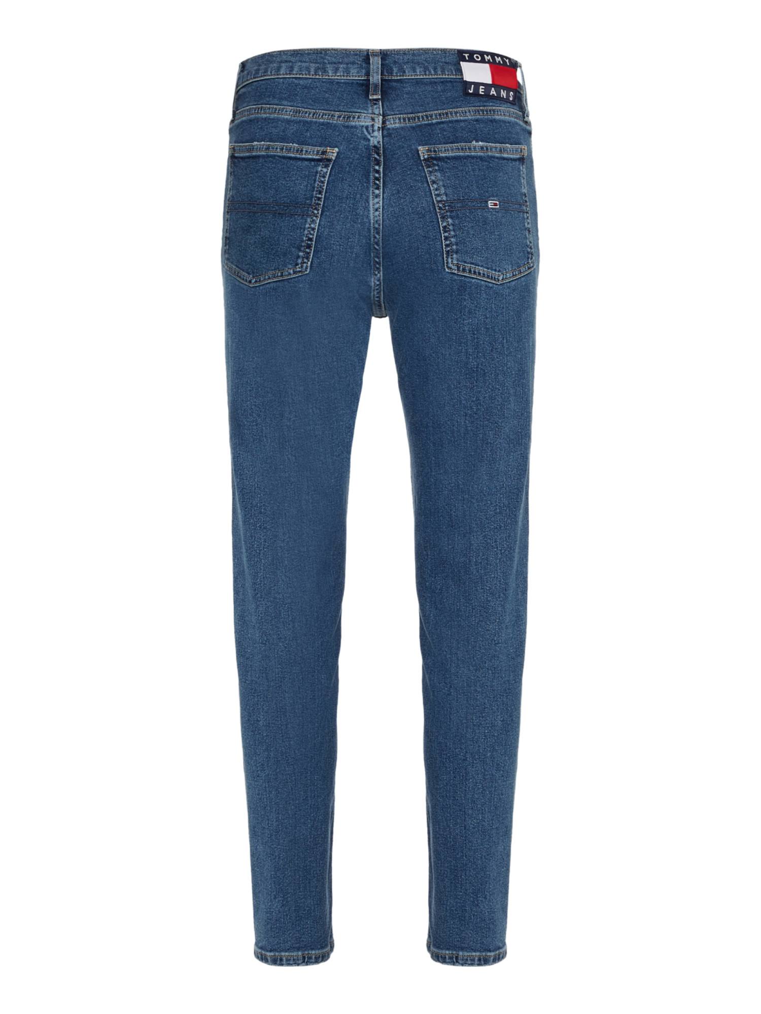 detail Tommy Jeans dámské tmavě modré džíny IZZIE