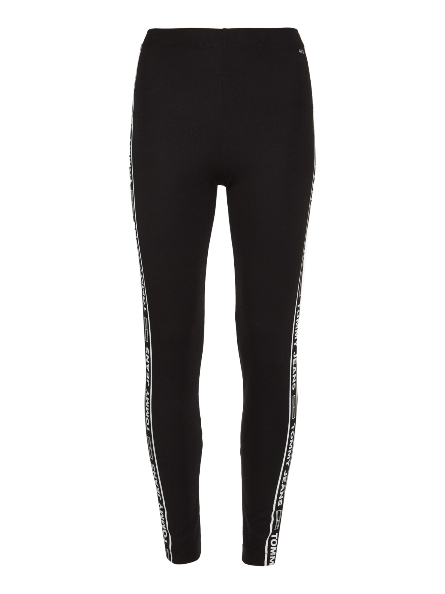 detail Tommy Jeans dámské černé legíny