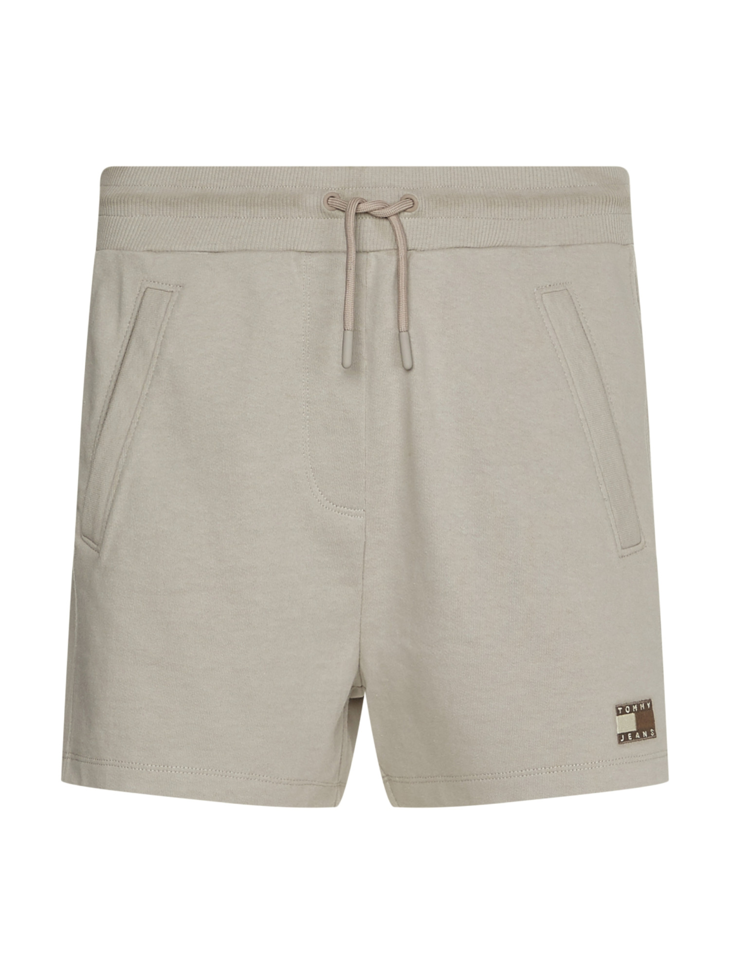 detail Tommy Jeans dámské béžové šortky