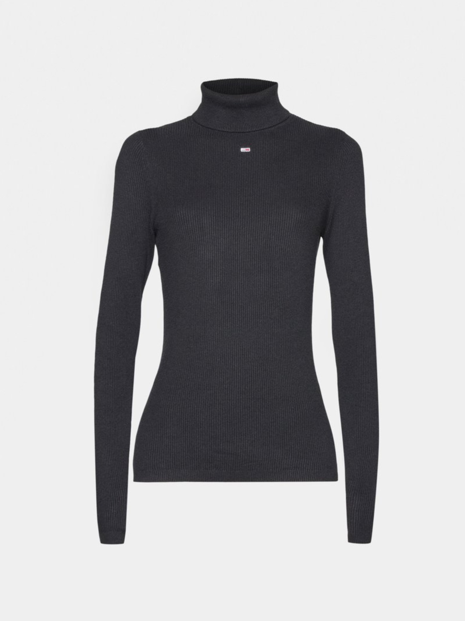 detail Tommy Jeans dámský černý rolák