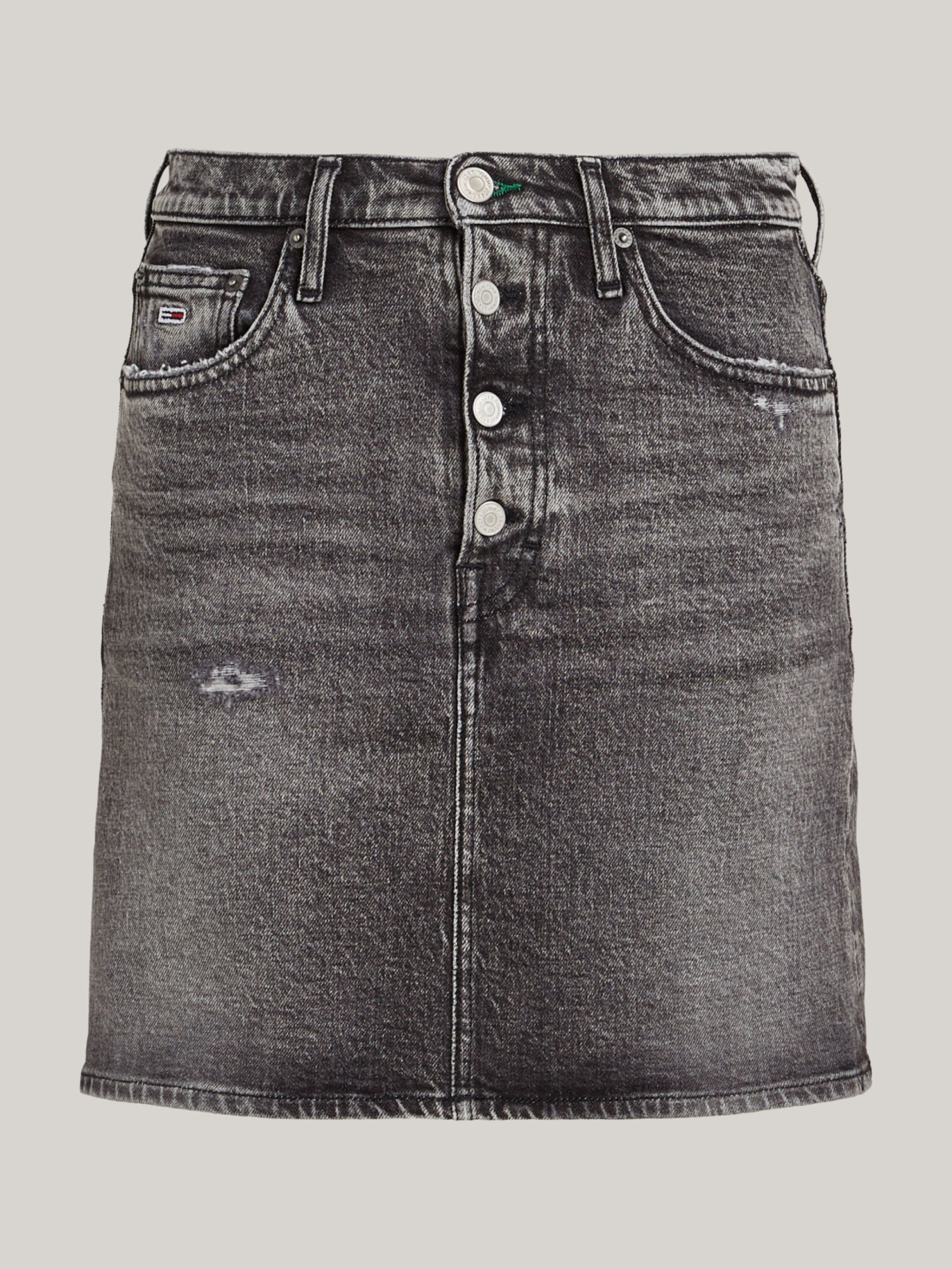 detail Tommy Jeans dámská džínová sukně Mom