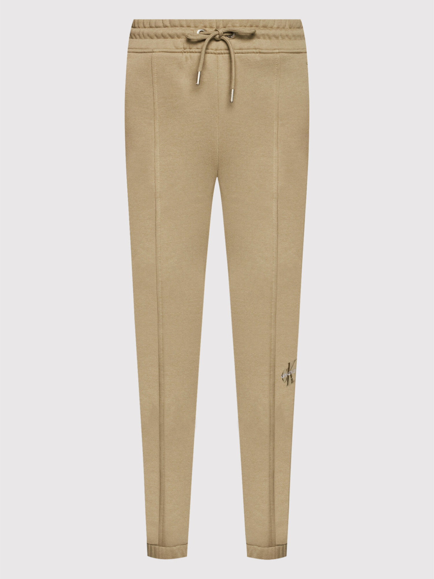 detail Calvin Klein dámské béžové tepláky