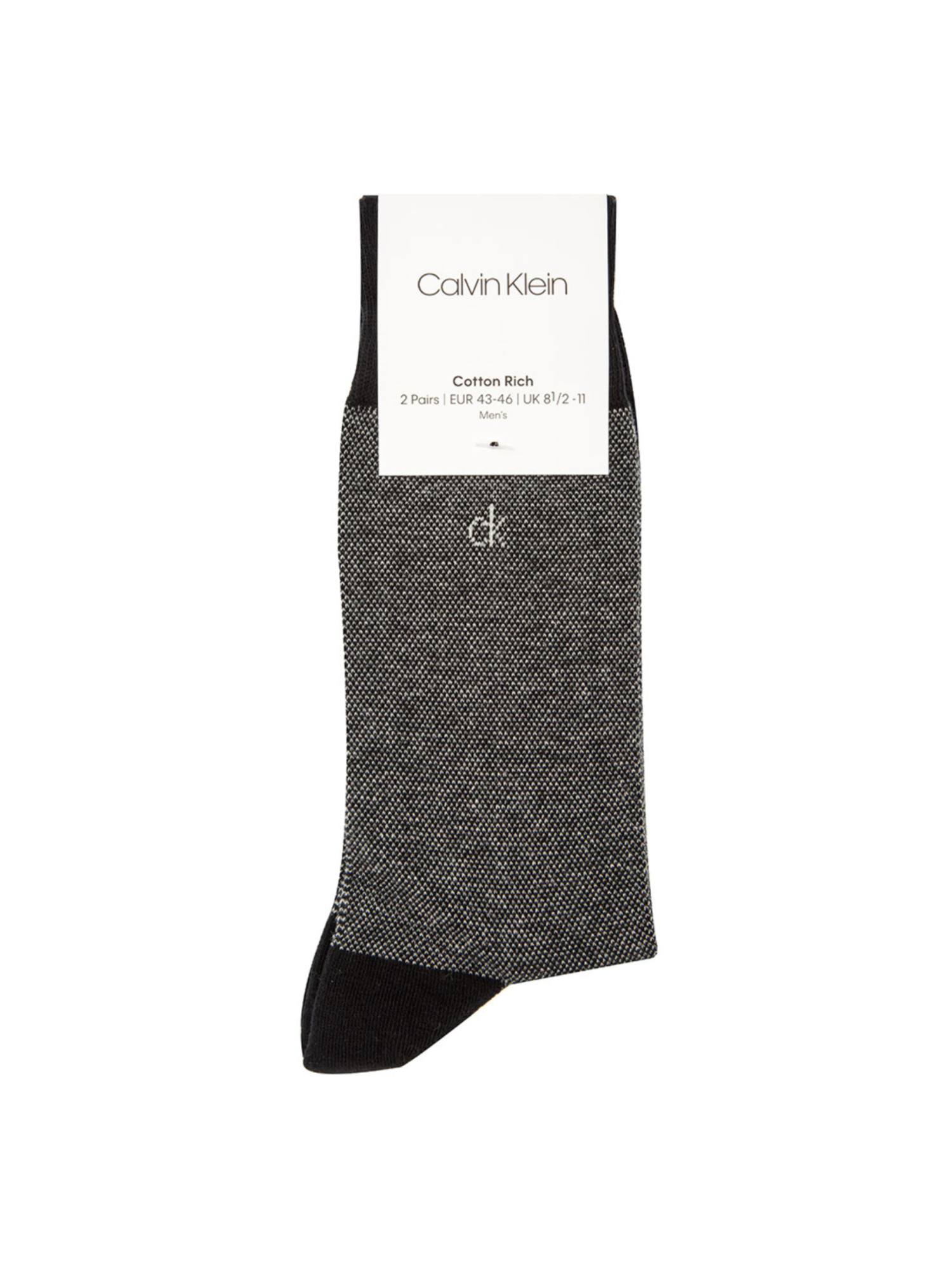 detail Calvin Klein pánské ponožky 2pack